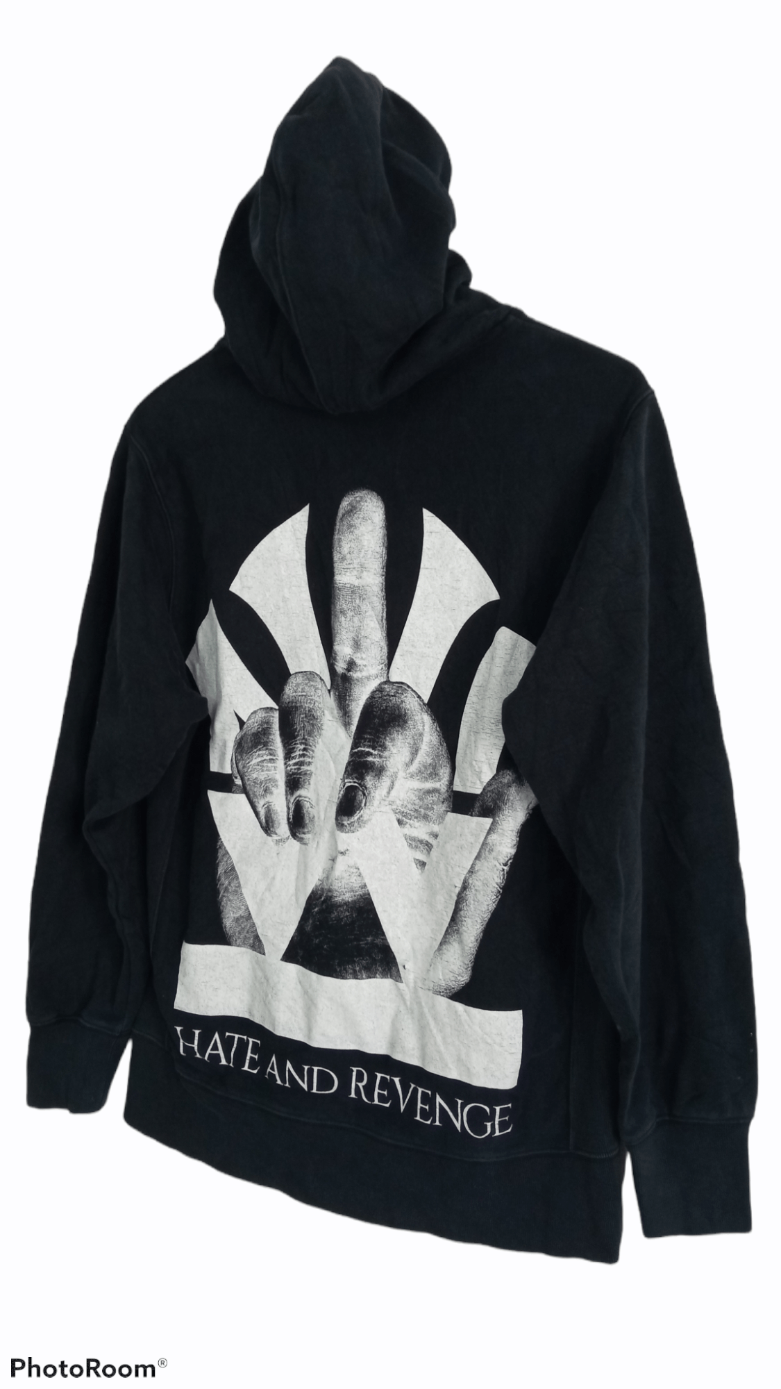 Japanese Brand × Vintage 🔥🔥W N.Y.C Hate and Revenge Hoodie Size US M / EU 48-50 / 2 - 18 Thumbnail