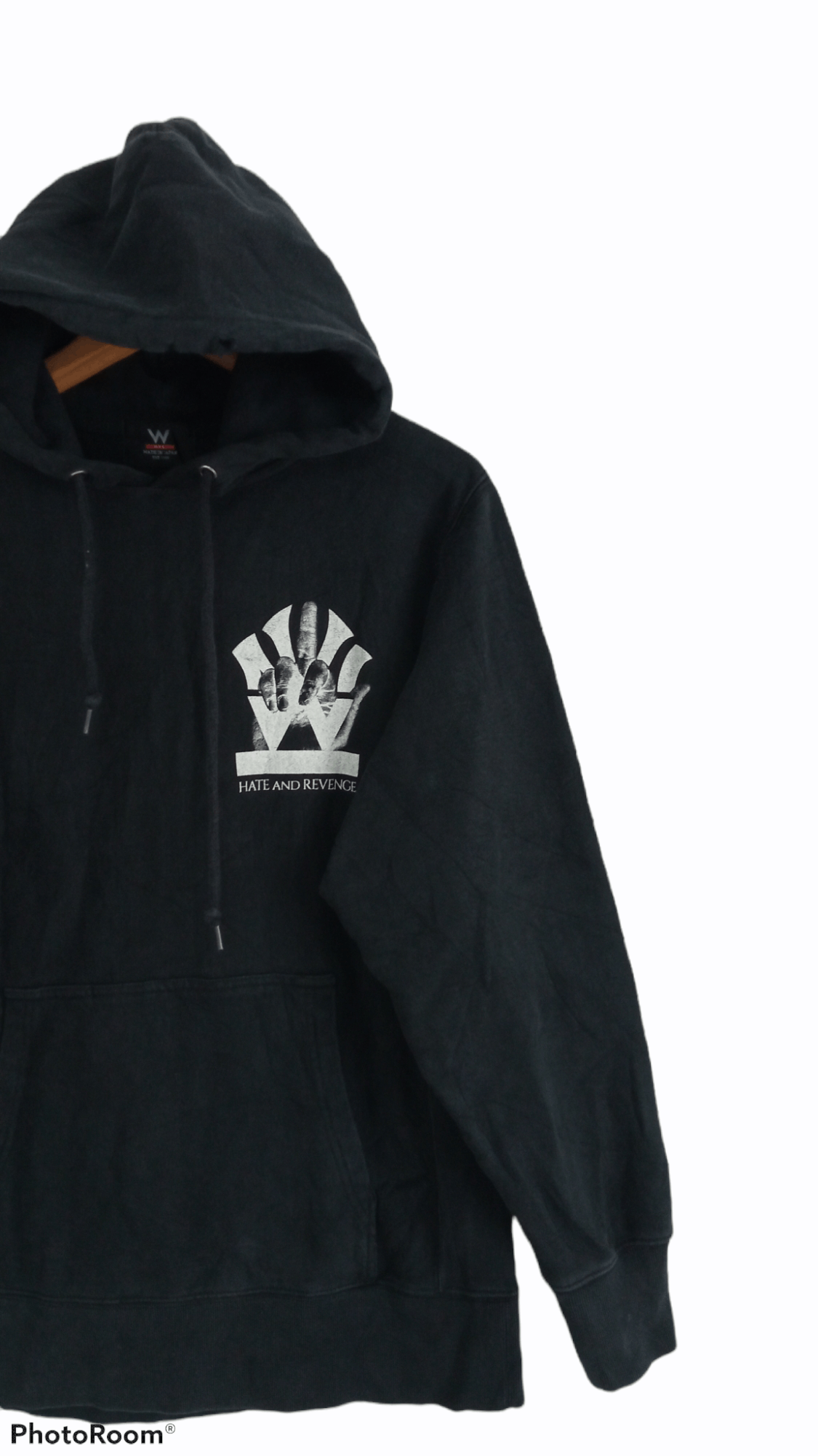 Japanese Brand × Vintage 🔥🔥W N.Y.C Hate and Revenge Hoodie Size US M / EU 48-50 / 2 - 6 Thumbnail