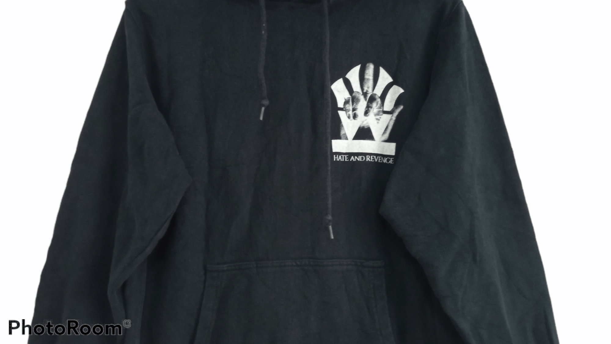 Japanese Brand × Vintage 🔥🔥W N.Y.C Hate and Revenge Hoodie Size US M / EU 48-50 / 2 - 12 Thumbnail