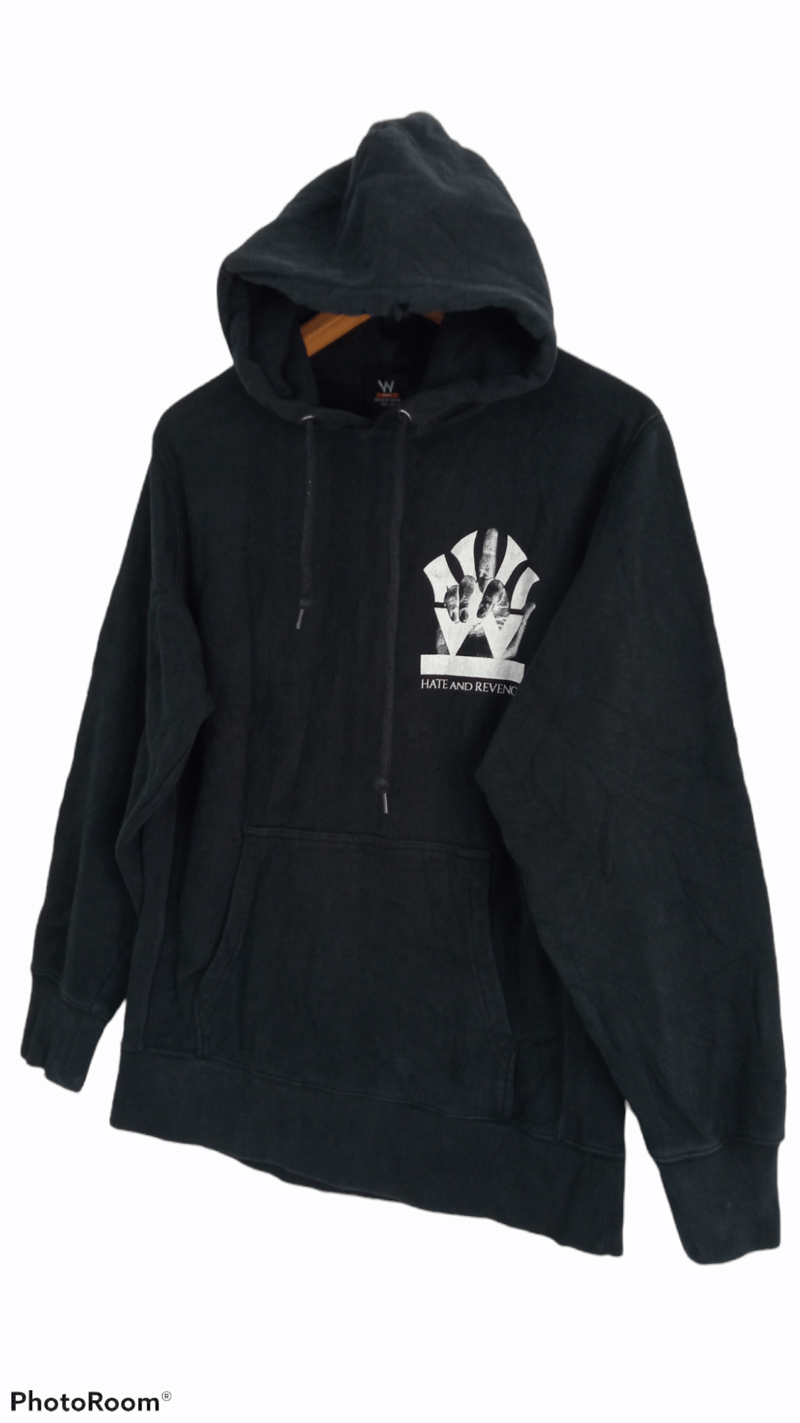 Japanese Brand × Vintage 🔥🔥W N.Y.C Hate and Revenge Hoodie Size US M / EU 48-50 / 2 - 4 Thumbnail