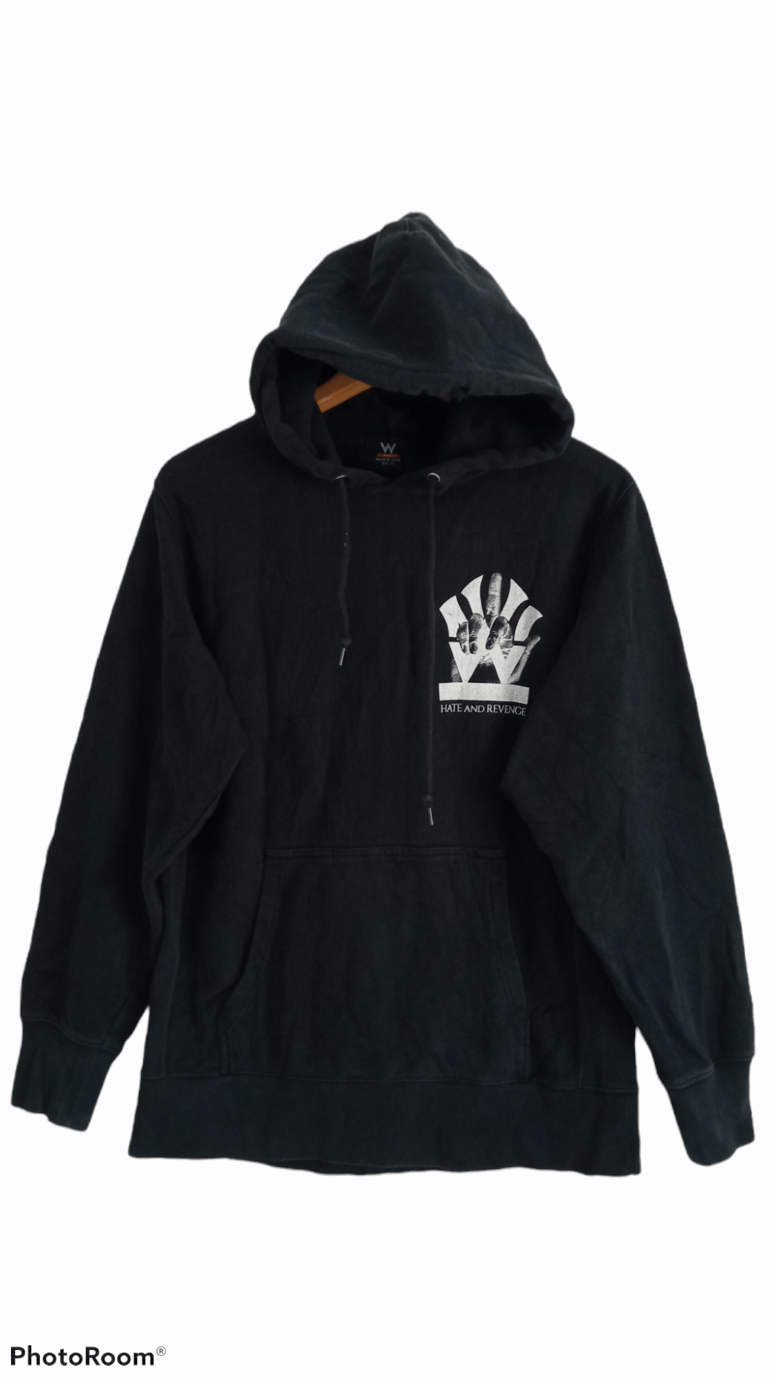 Japanese Brand × Vintage 🔥🔥W N.Y.C Hate and Revenge Hoodie Size US M / EU 48-50 / 2 - 2 Thumbnail