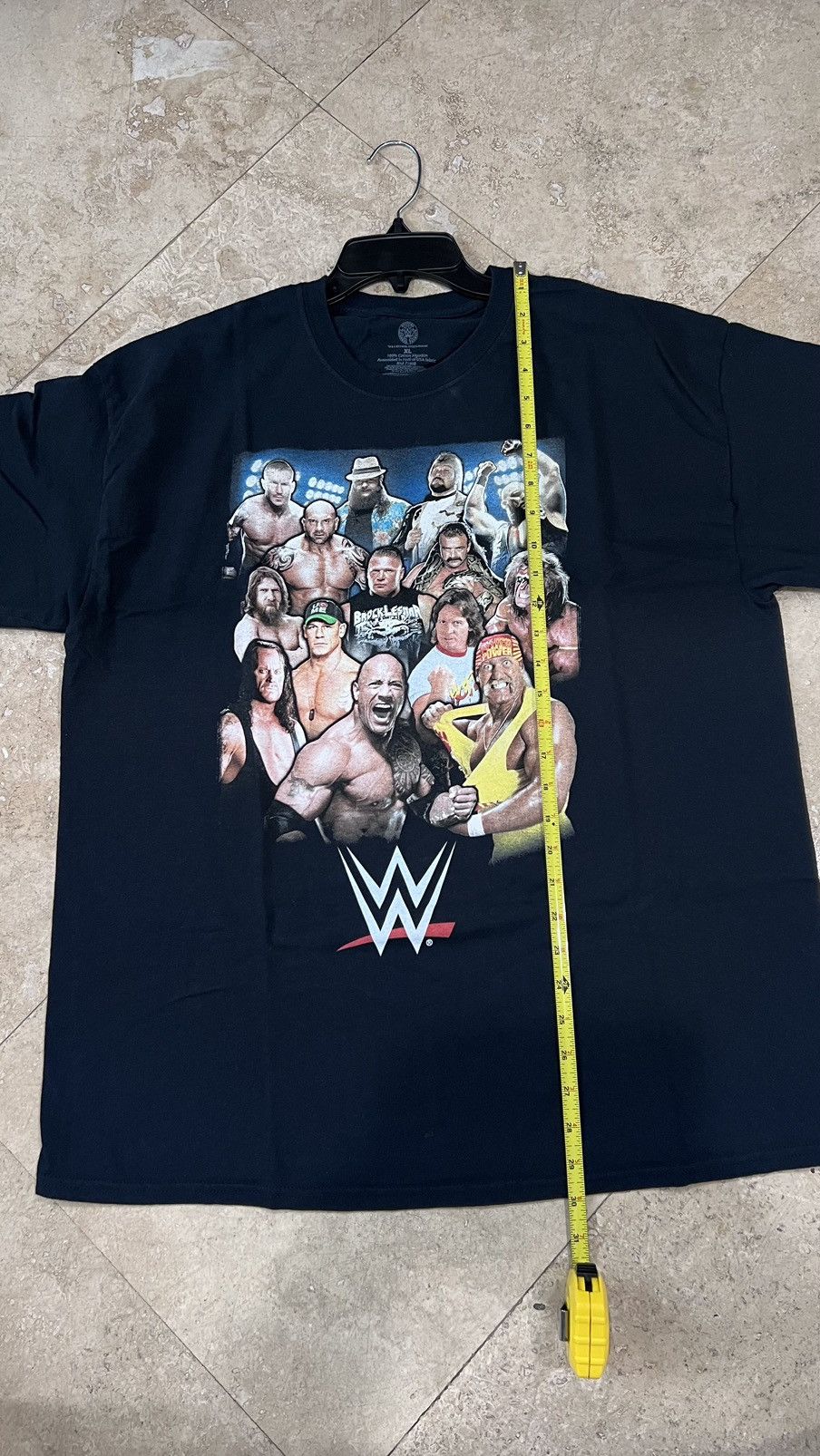 Vintage × WWE WWE The rock + John Cena + WWE Super Stars Size XL Size US XL / EU 56 / 4 - 4 Thumbnail