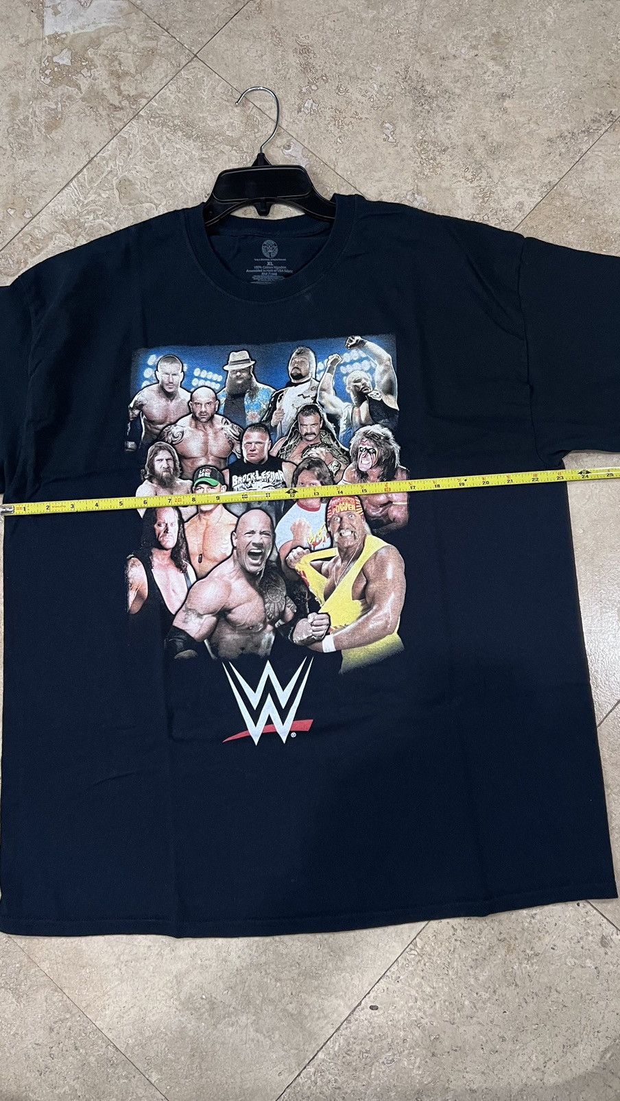 Vintage × WWE WWE The rock + John Cena + WWE Super Stars Size XL Size US XL / EU 56 / 4 - 5 Thumbnail