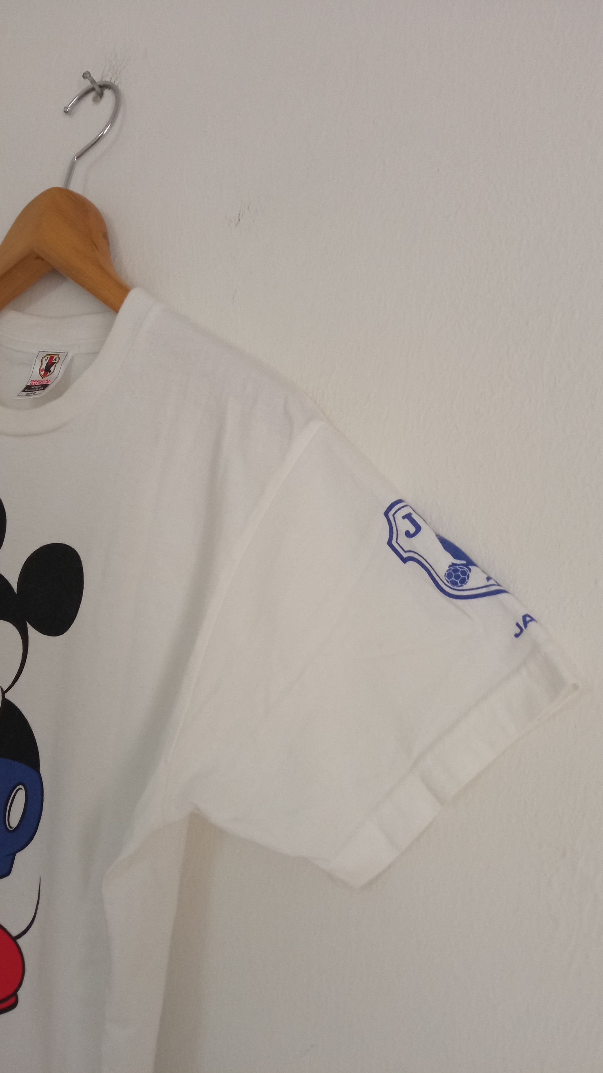 Japanese Brand × Mickey Mouse × Vintage 🔥🔥JFA x Disney Mickey Mouse Samurai Blue T-Shirt Size US S / EU 44-46 / 1 - 8 Thumbnail