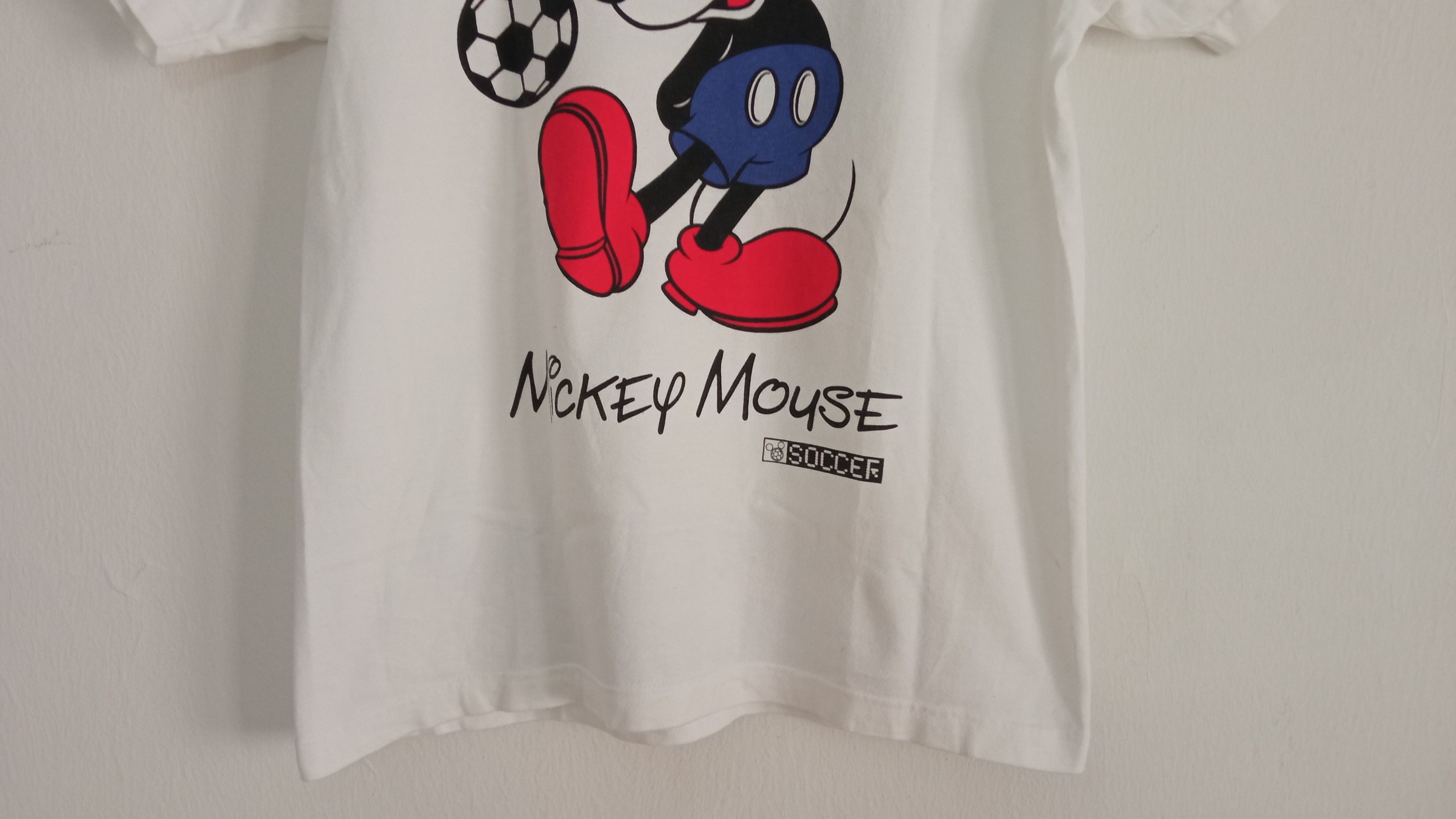Japanese Brand × Mickey Mouse × Vintage 🔥🔥JFA x Disney Mickey Mouse Samurai Blue T-Shirt Size US S / EU 44-46 / 1 - 13 Thumbnail