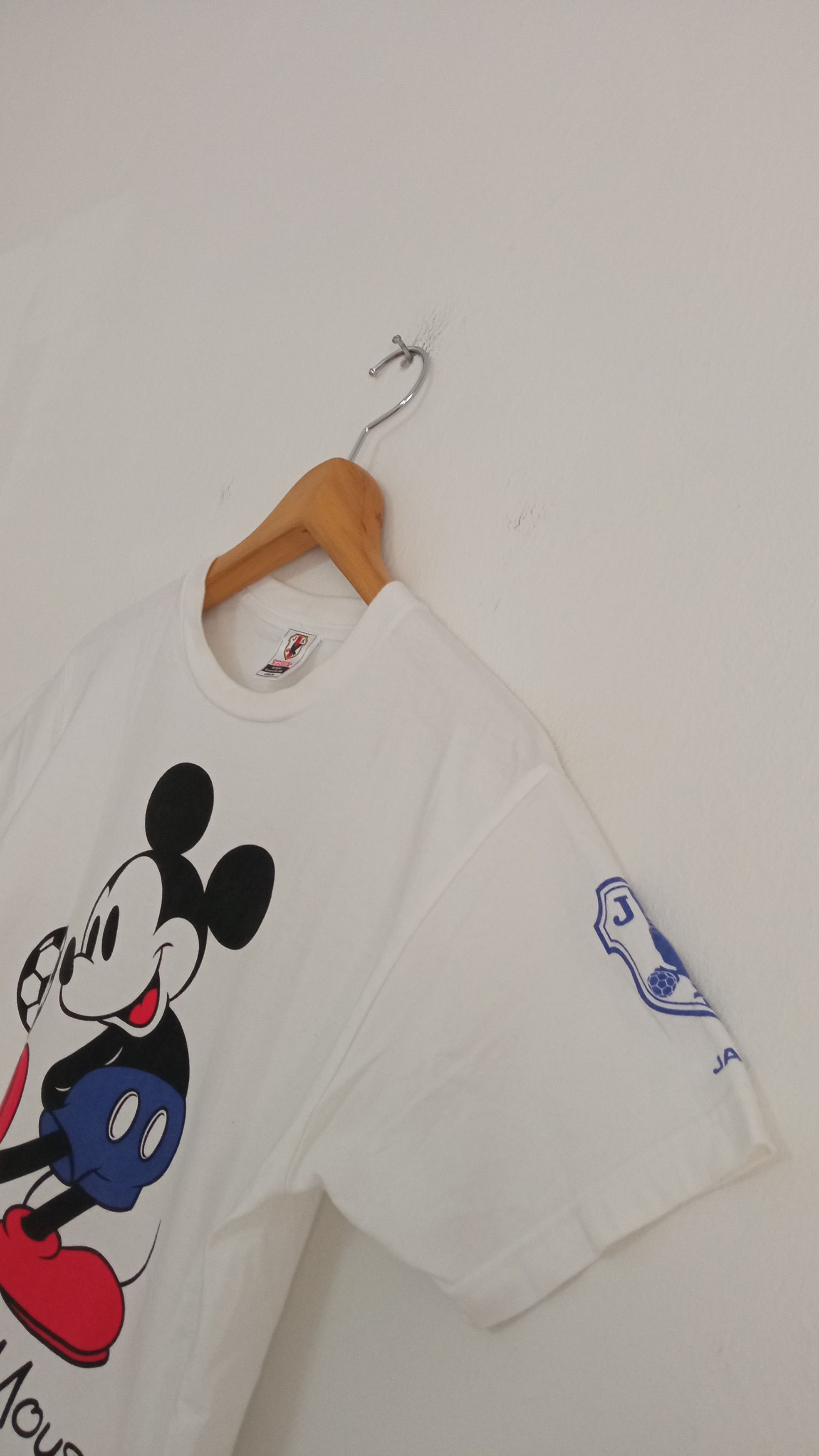 Japanese Brand × Mickey Mouse × Vintage 🔥🔥JFA x Disney Mickey Mouse Samurai Blue T-Shirt Size US S / EU 44-46 / 1 - 9 Thumbnail