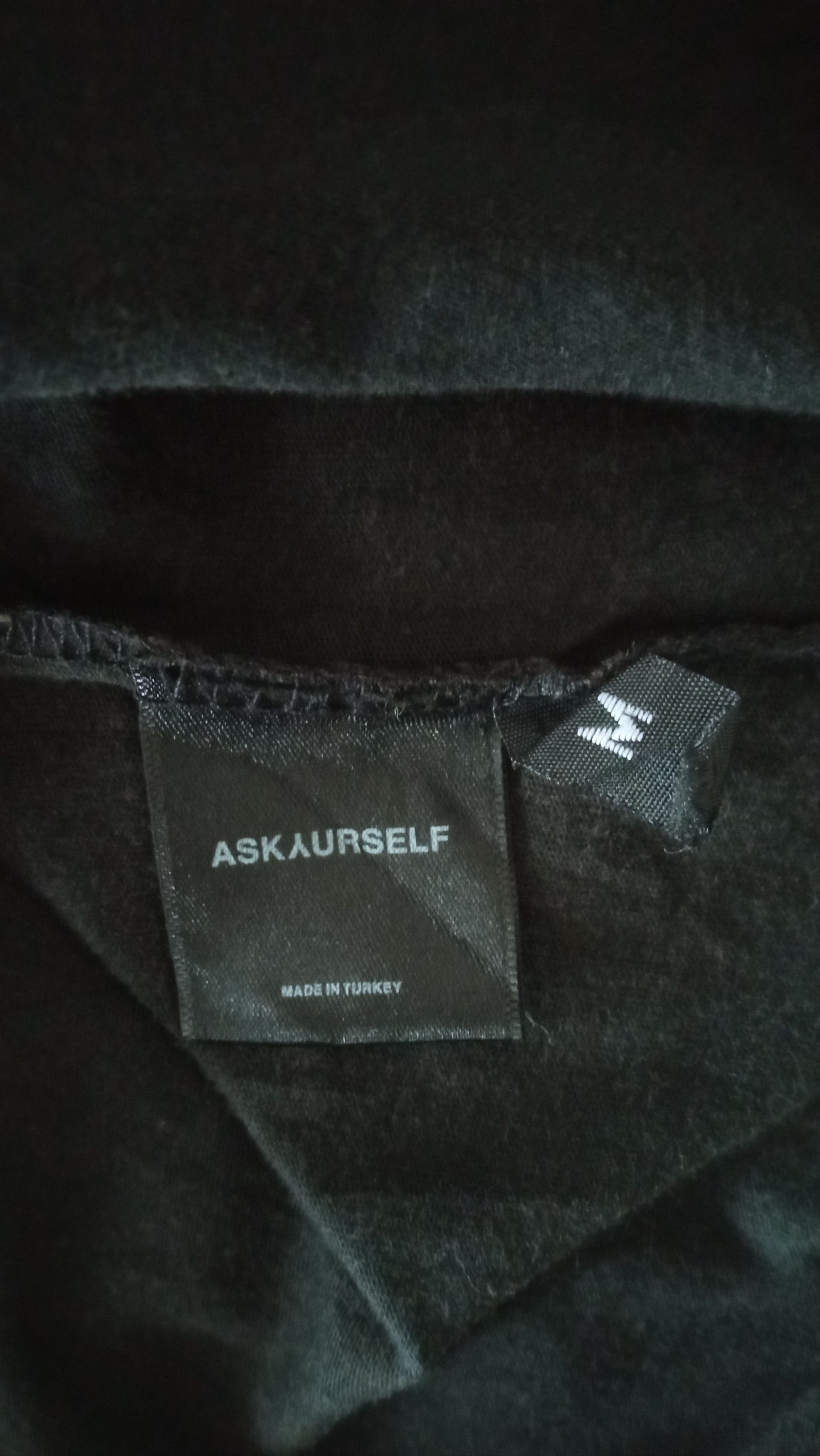 Askyurself × Vintage 🔥🔥Askyurself Spellout Distressed T-Shirt Size US M / EU 48-50 / 2 - 22 Thumbnail