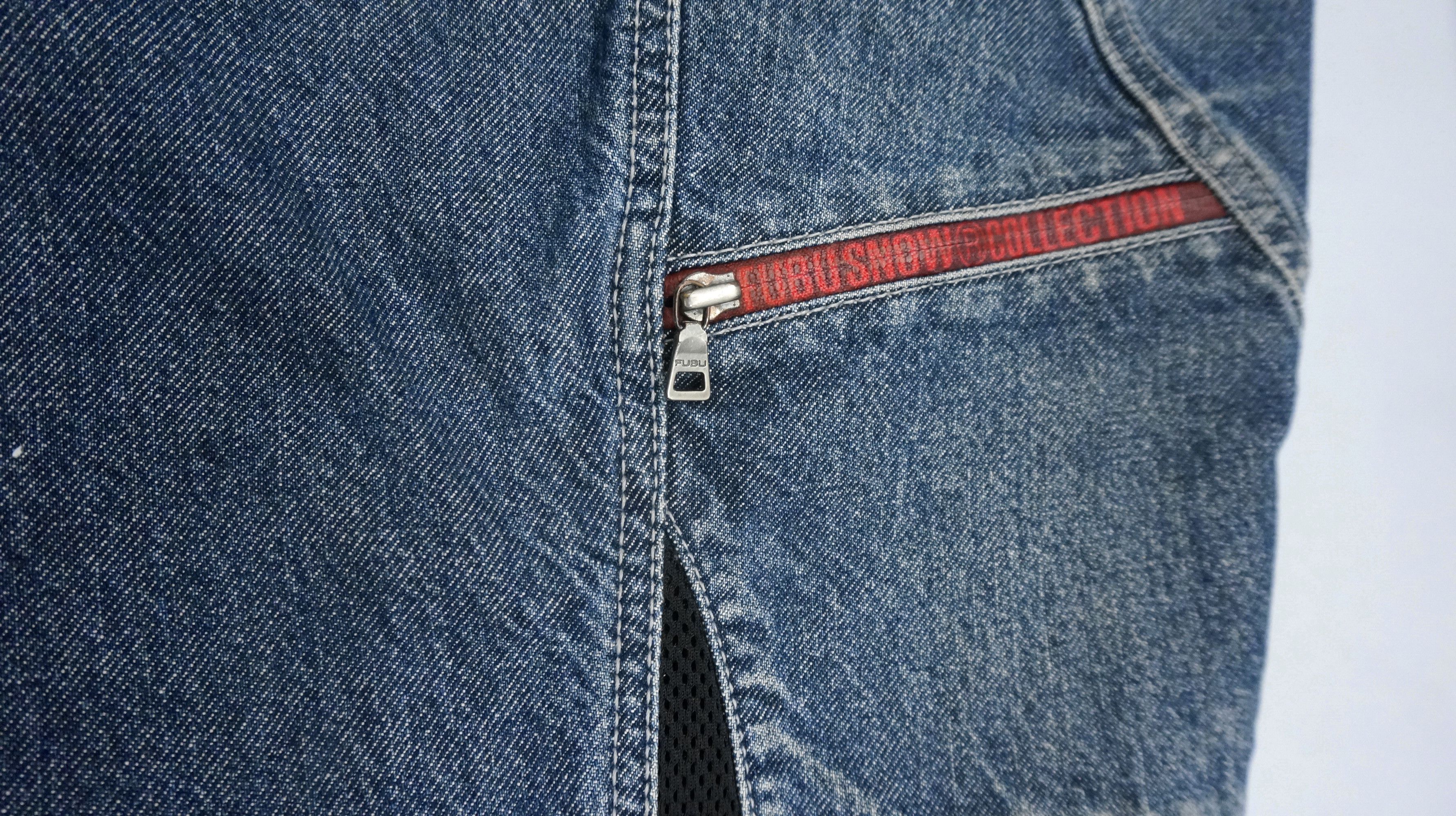 Fubu × Vintage Rare 🔥 FUBU 90s Vintage Denim Pants Size US 30 / EU 46 - 13 Thumbnail