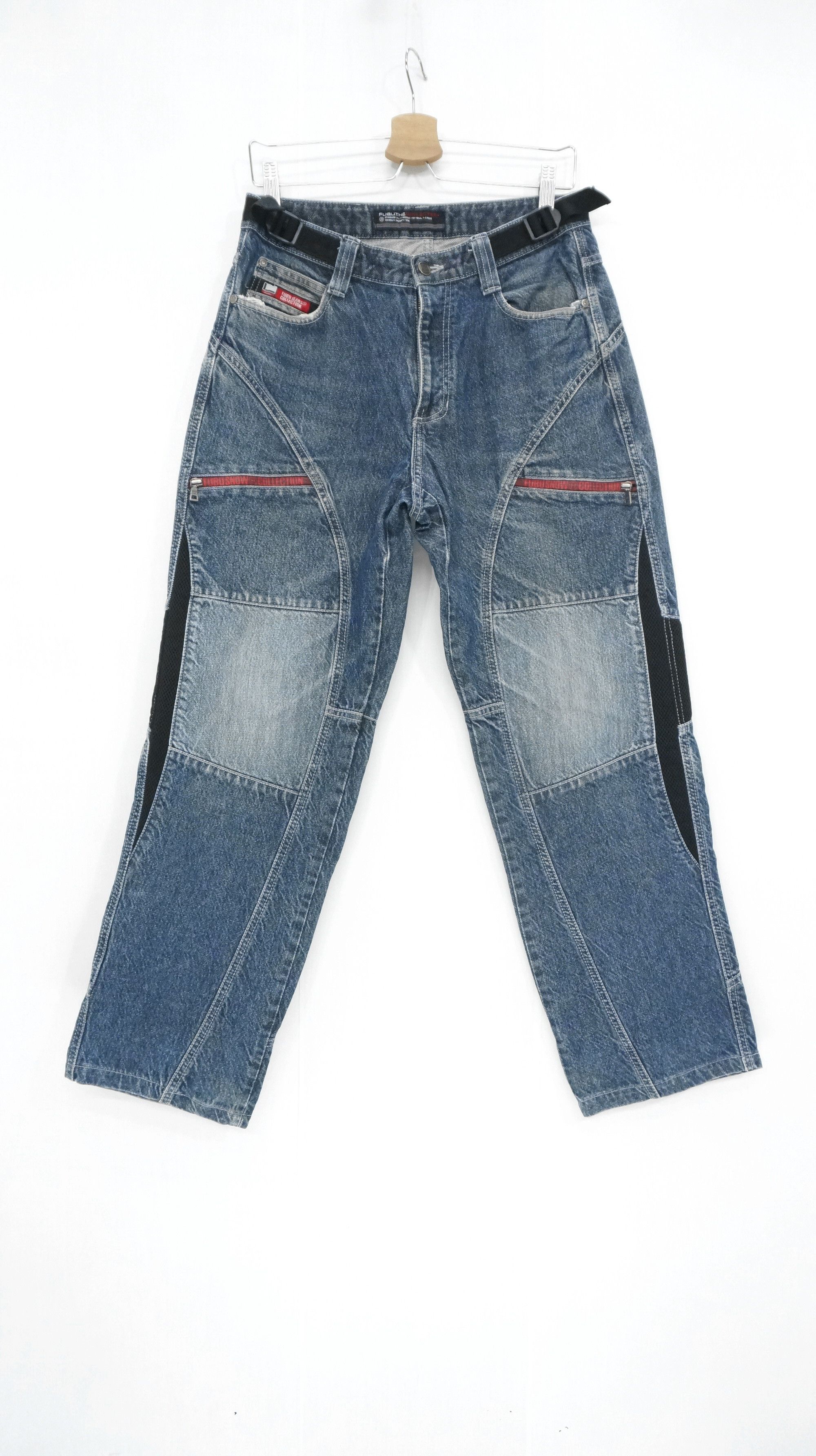 Fubu × Vintage Rare 🔥 FUBU 90s Vintage Denim Pants Size US 30 / EU 46 - 1 Thumbnail