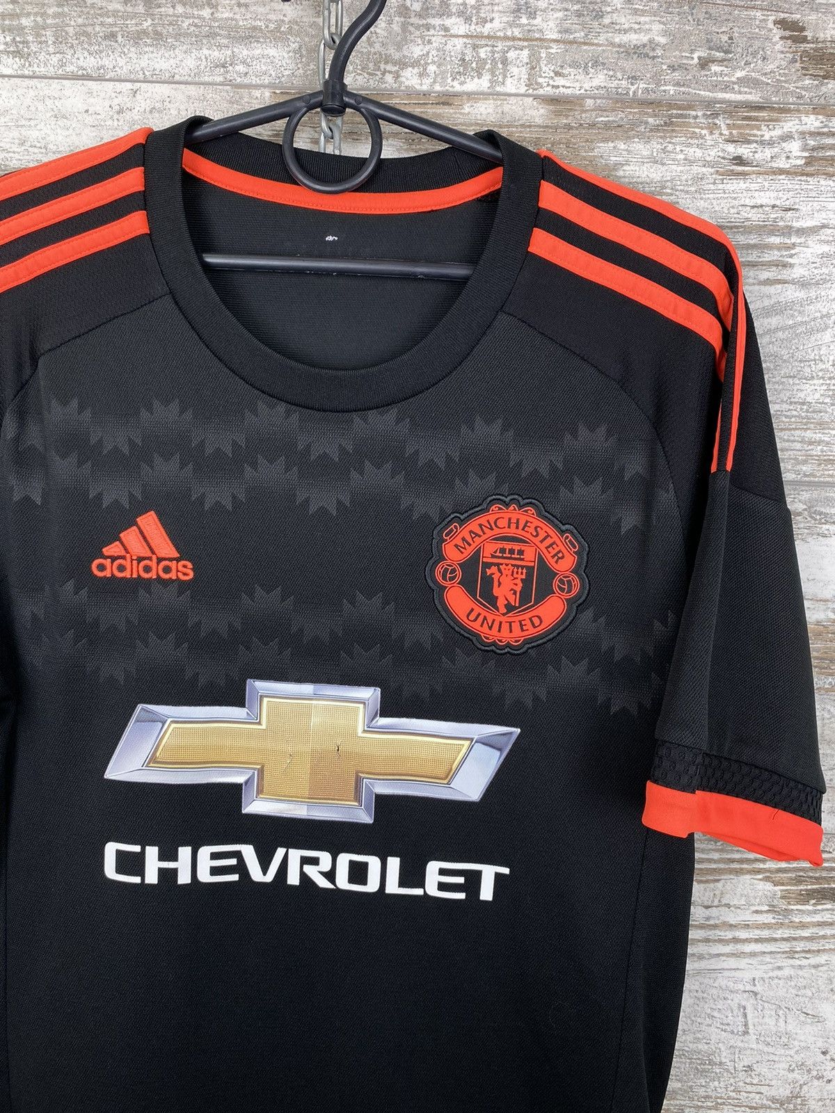 Adidas Mens Vintage Adidas FC Manchester United T Shirt jersey tee Size US M / EU 48-50 / 2 - 2 Thumbnail