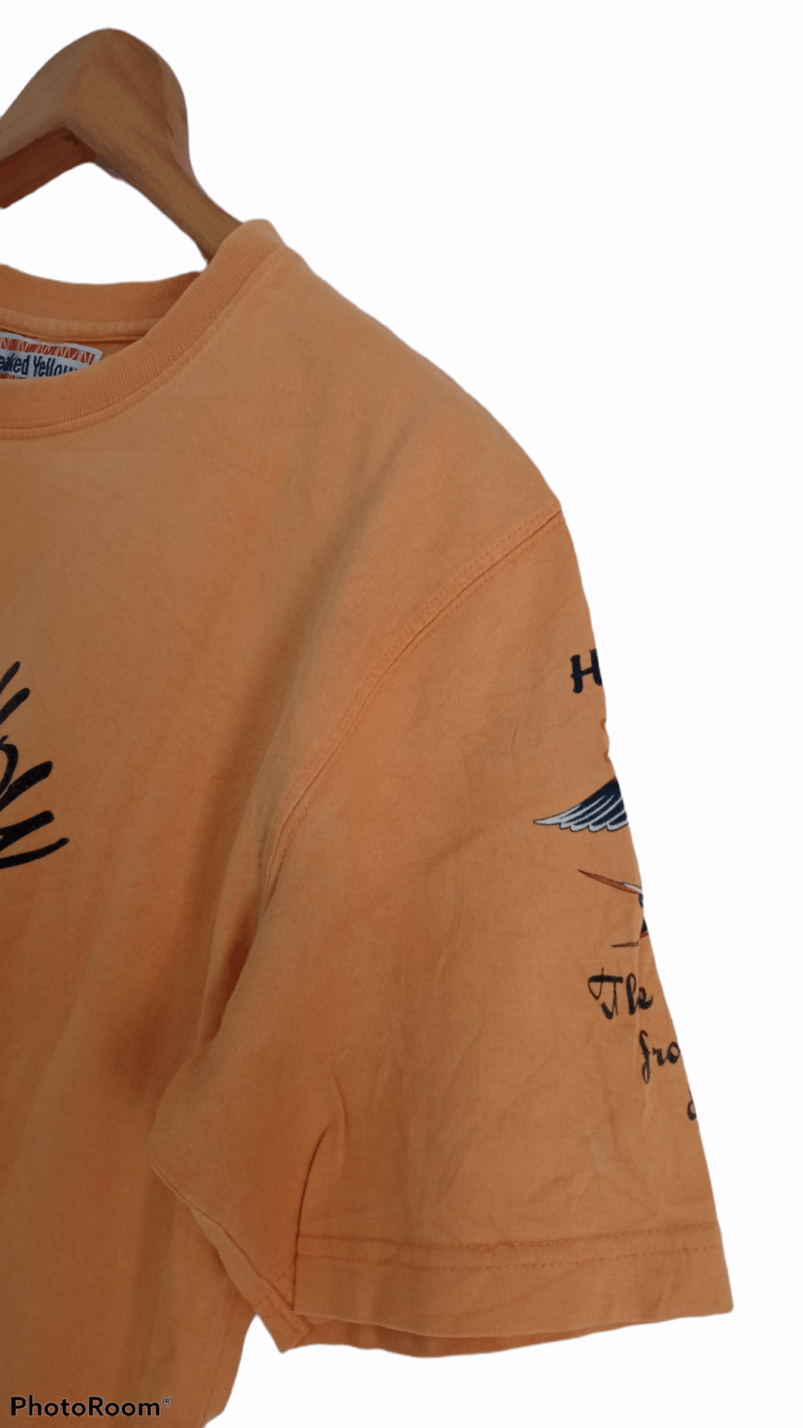 Japanese Brand × Vintage 🔥🔥Vtg Peaked Yellow Japanese Anego Geisha T-Shirt Size US S / EU 44-46 / 1 - 8 Thumbnail