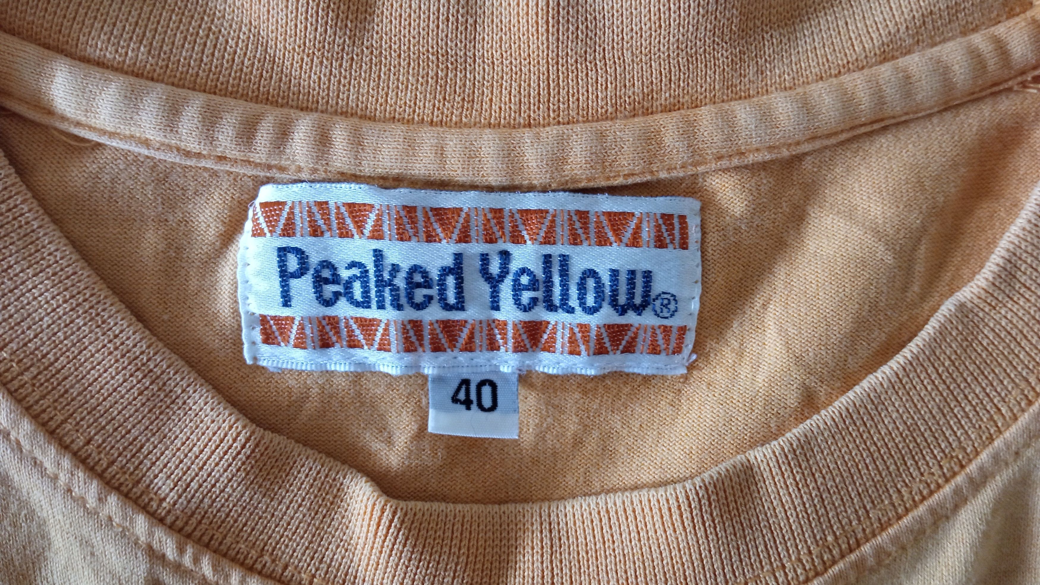 Japanese Brand × Vintage 🔥🔥Vtg Peaked Yellow Japanese Anego Geisha T-Shirt Size US S / EU 44-46 / 1 - 21 Thumbnail