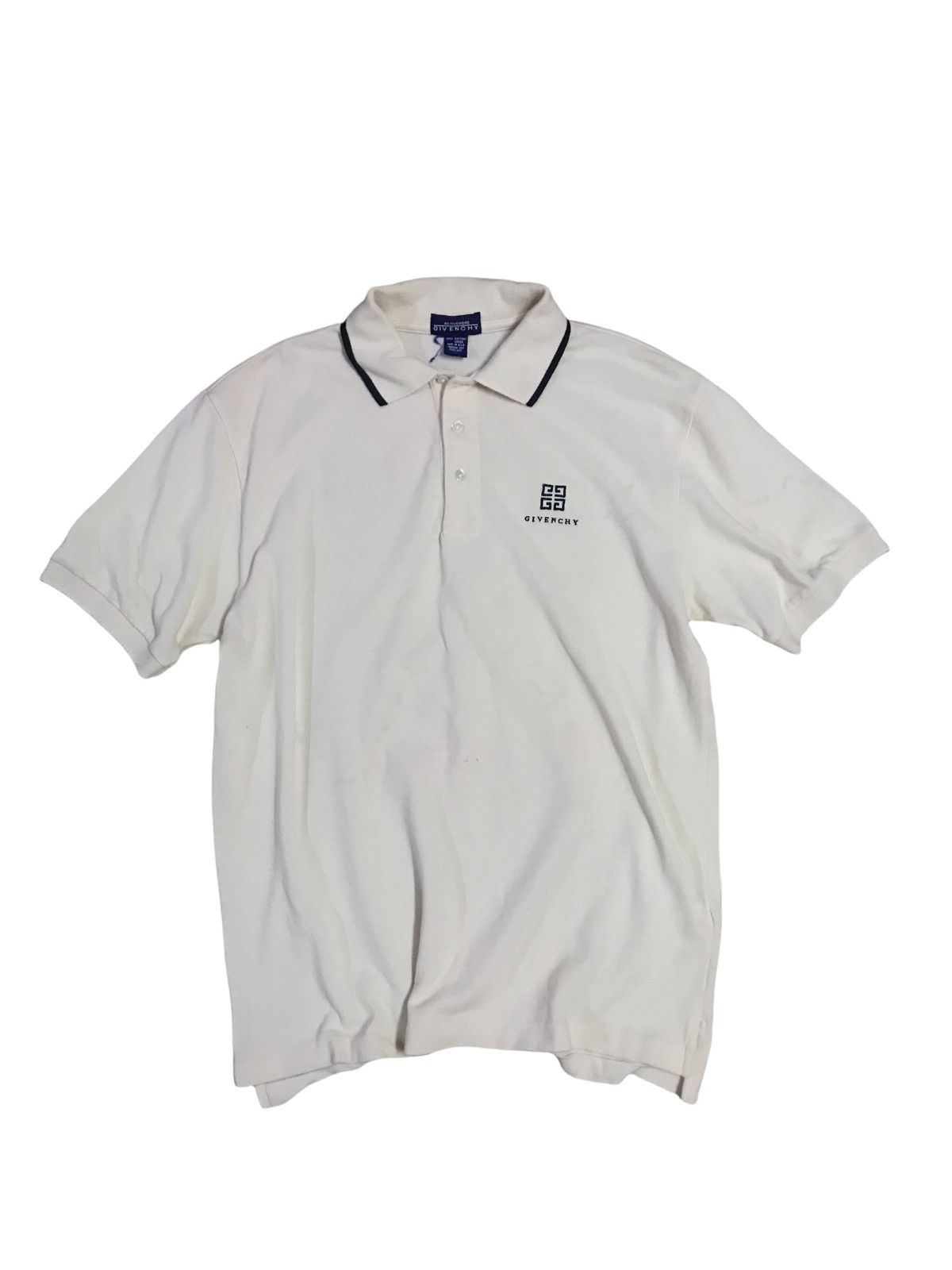 Givenchy Vintage Givenchy Polo Tee Size US M / EU 48-50 / 2 - 1 Thumbnail