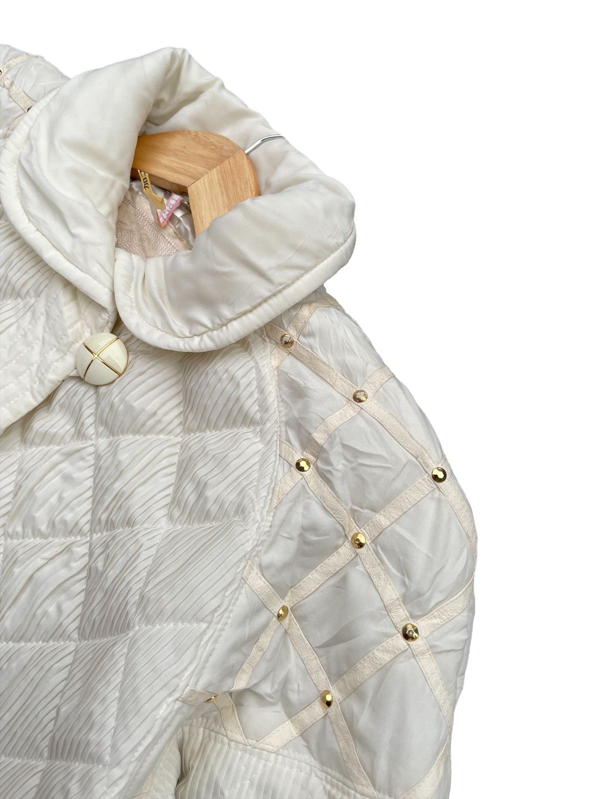 Designer × Japanese Brand Ambiva Quilted Long Jacket Size L / US 10 / IT 46 - 7 Thumbnail