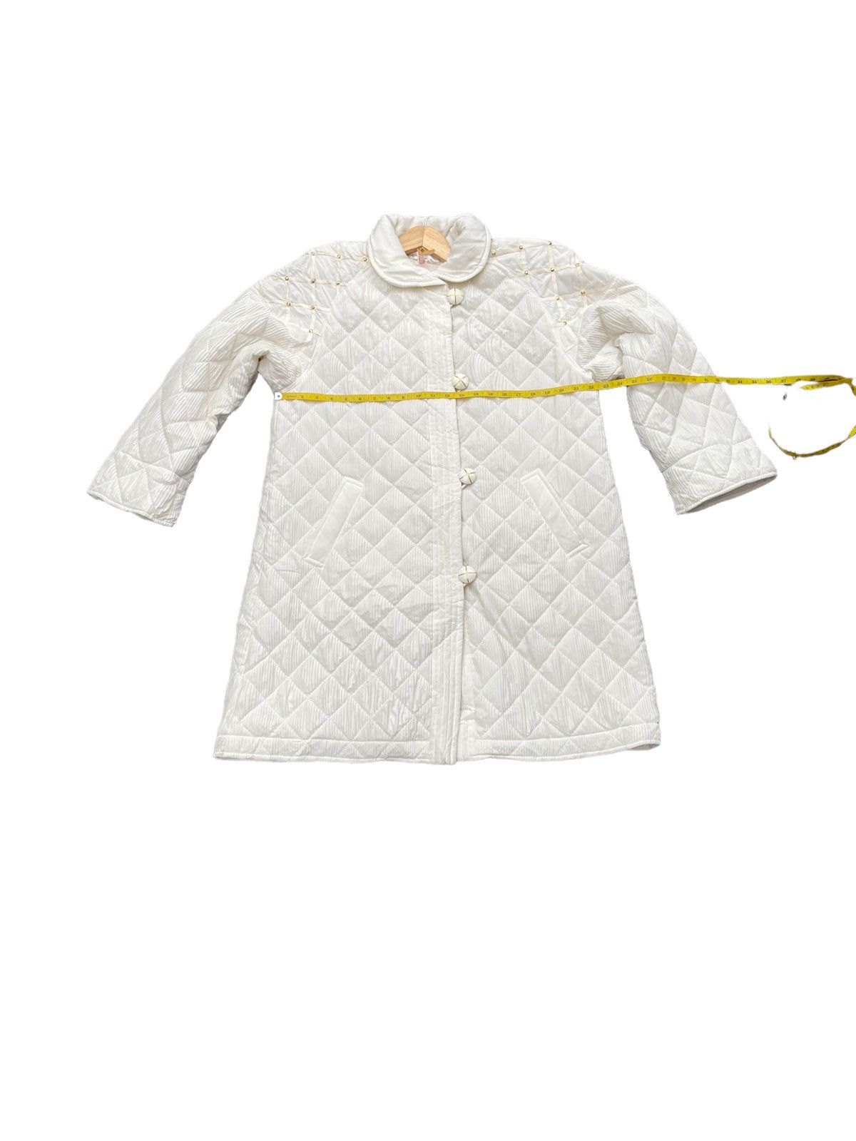 Designer × Japanese Brand Ambiva Quilted Long Jacket Size L / US 10 / IT 46 - 2 Thumbnail