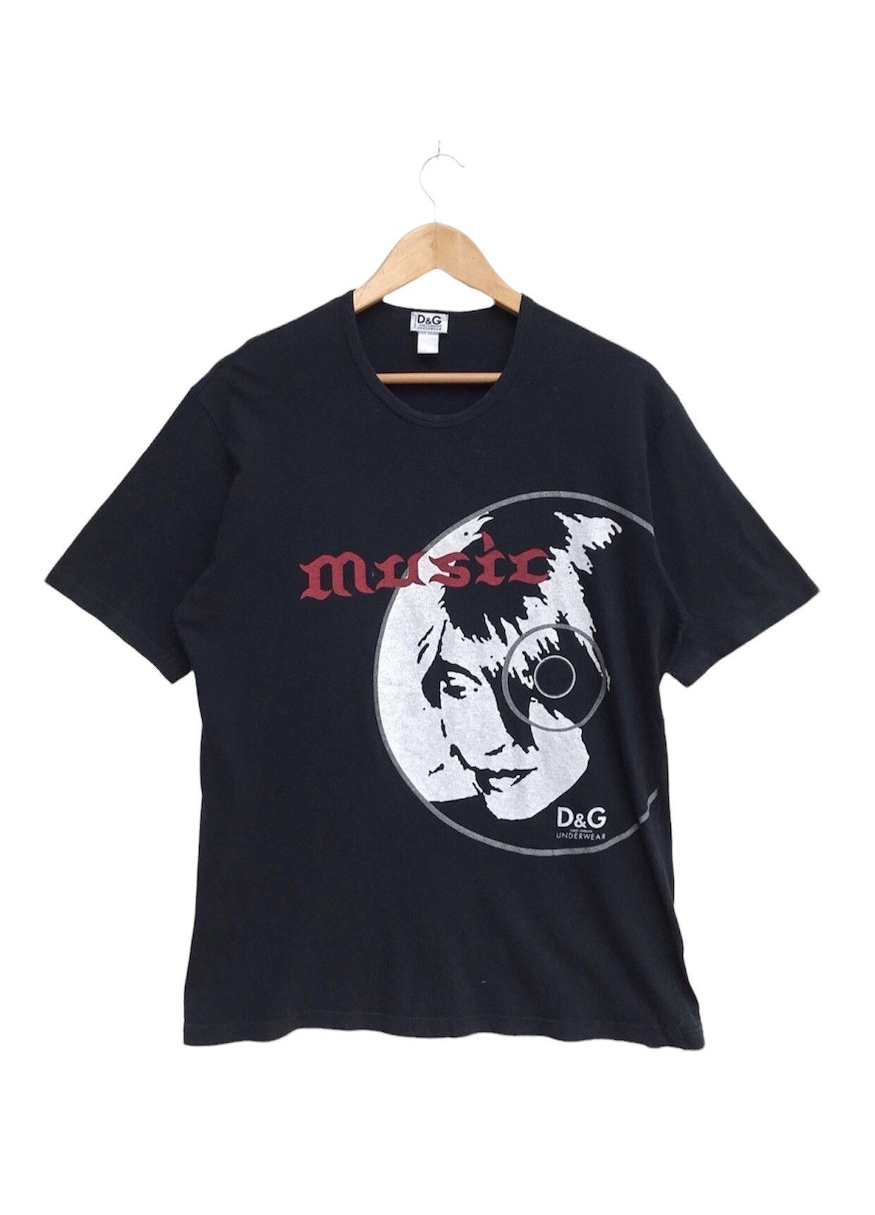 Dolce & Gabbana × Vintage Vintage Dolce & Gabbana Music T Shirt Size US M / EU 48-50 / 2 - 1 Thumbnail