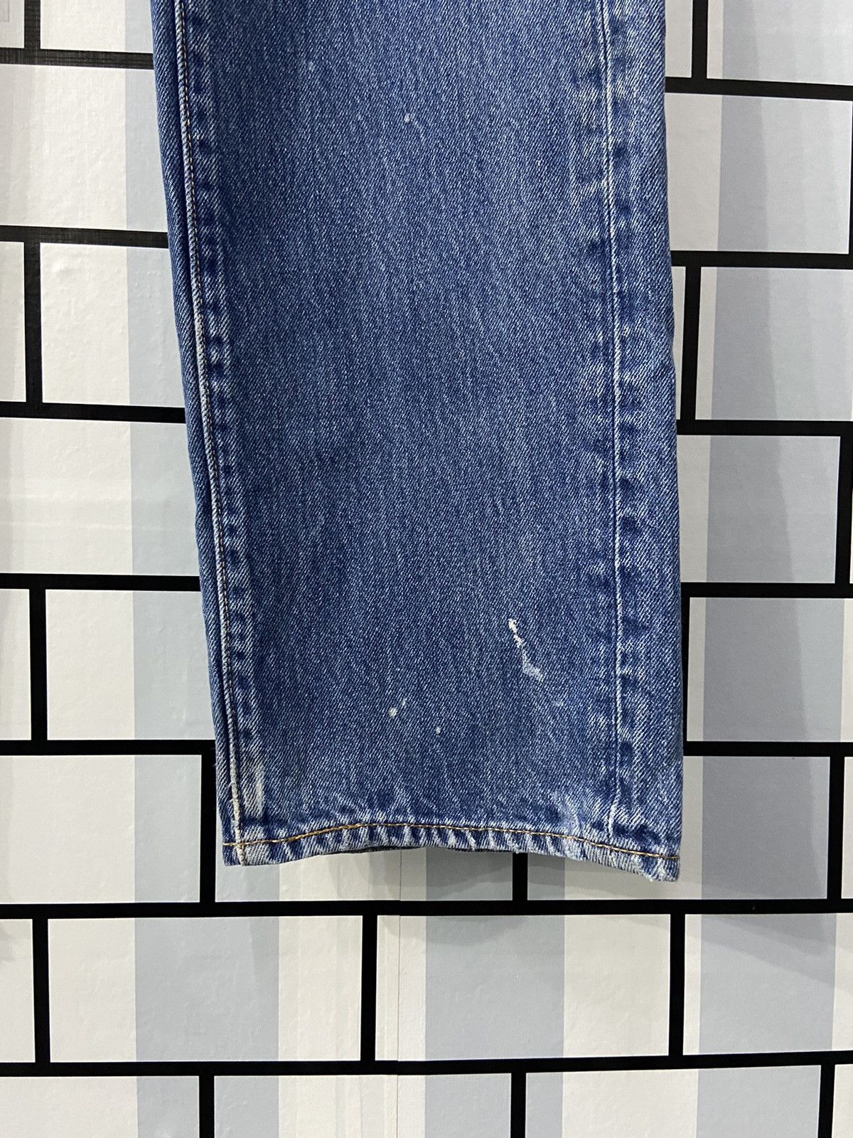 Levi's Vintage Levi’s 505 Faded Blue White Oak Cone Denim Size US 32 / EU 48 - 7 Thumbnail