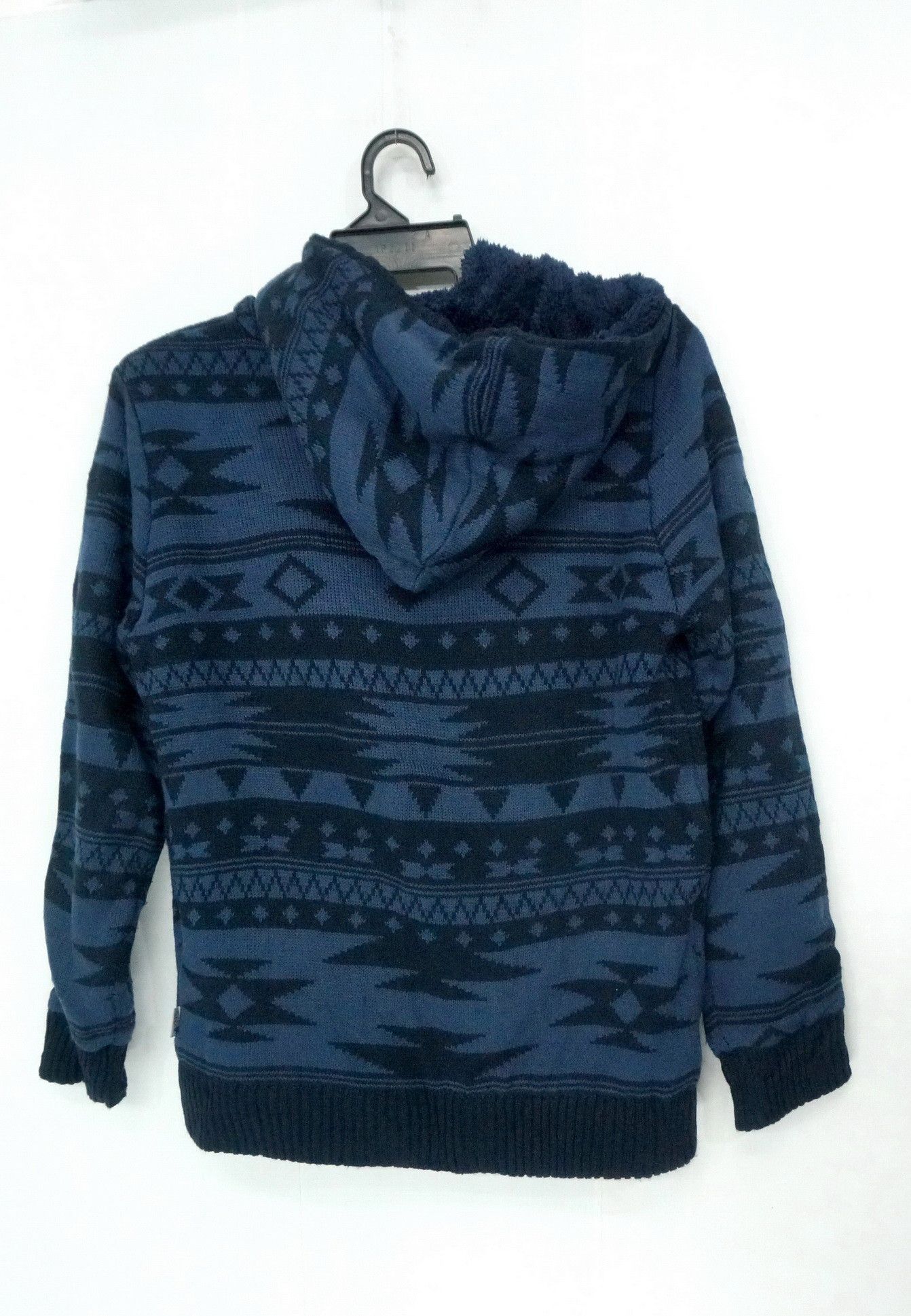 Japanese Brand AZUL PRIMERA Aztec Mono Navajo Native Zipper Sweater Hoodie Size US S / EU 44-46 / 1 - 2 Thumbnail