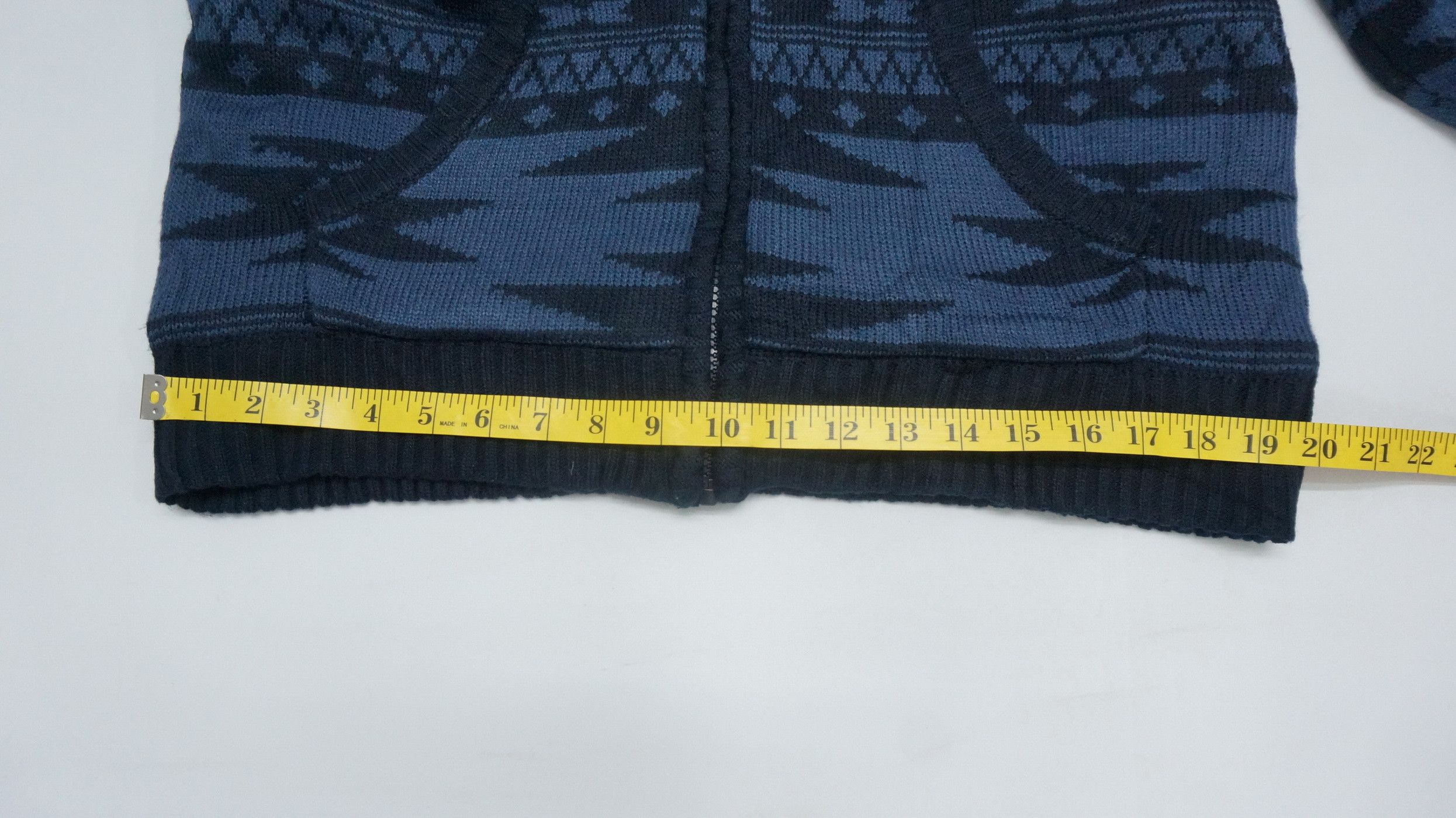 Japanese Brand AZUL PRIMERA Aztec Mono Navajo Native Zipper Sweater Hoodie Size US S / EU 44-46 / 1 - 17 Thumbnail