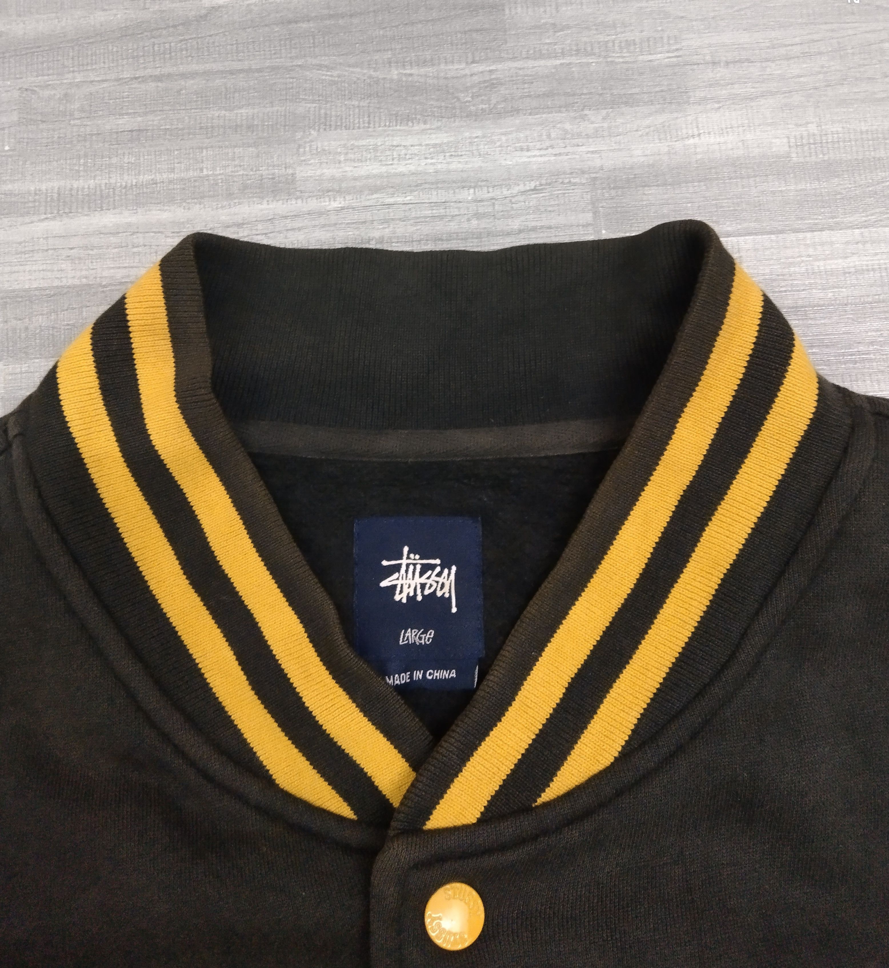 Stussy THRASH STUSSY VARSITY BLACK RUSTY FADE Size US L / EU 52-54 / 3 - 11 Thumbnail