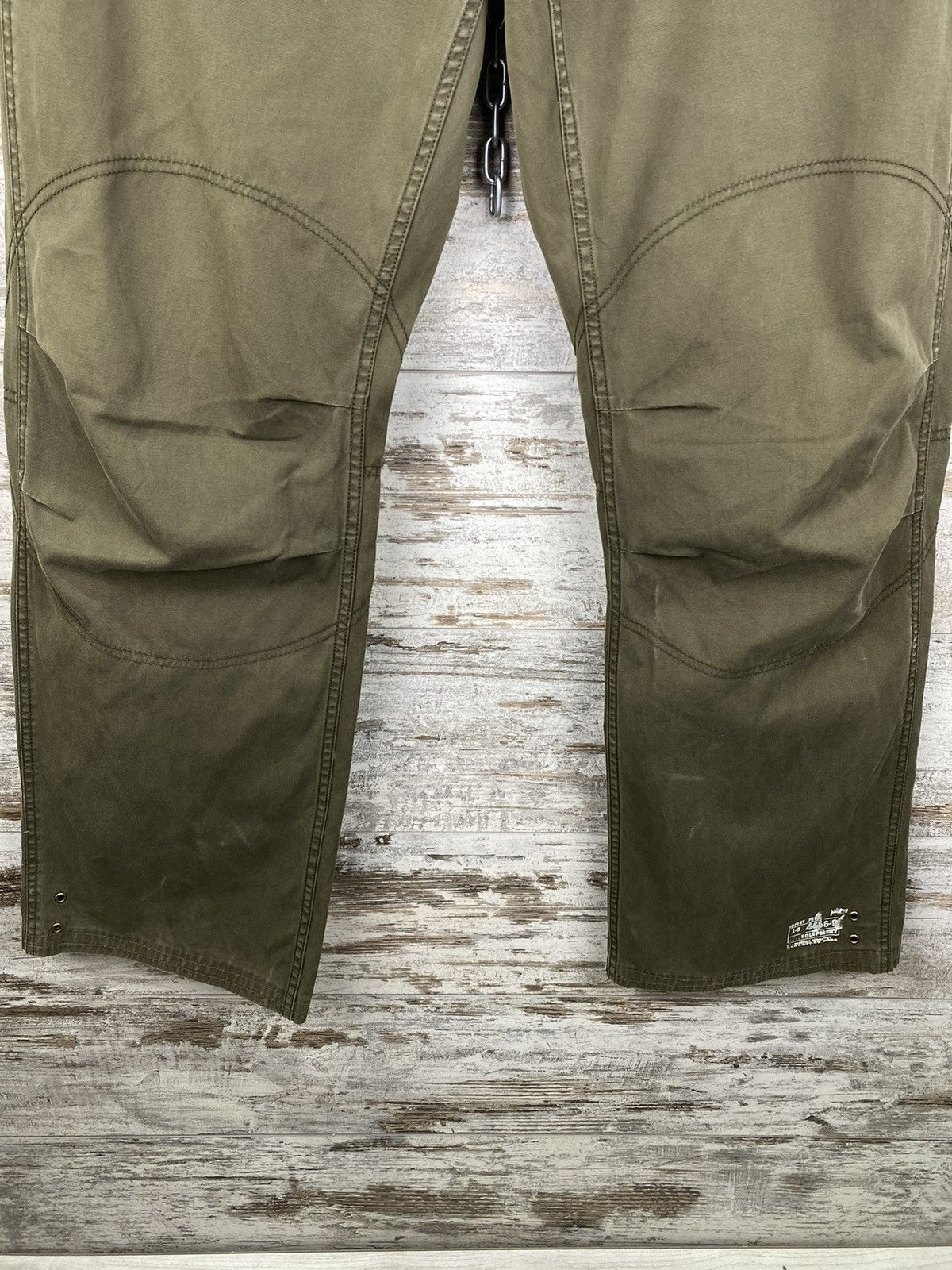 L.O.G.G. Mens Vintage Cargo pants H&M L.O.G.G. streetwear y2k rare Size US 34 / EU 50 - 4 Thumbnail