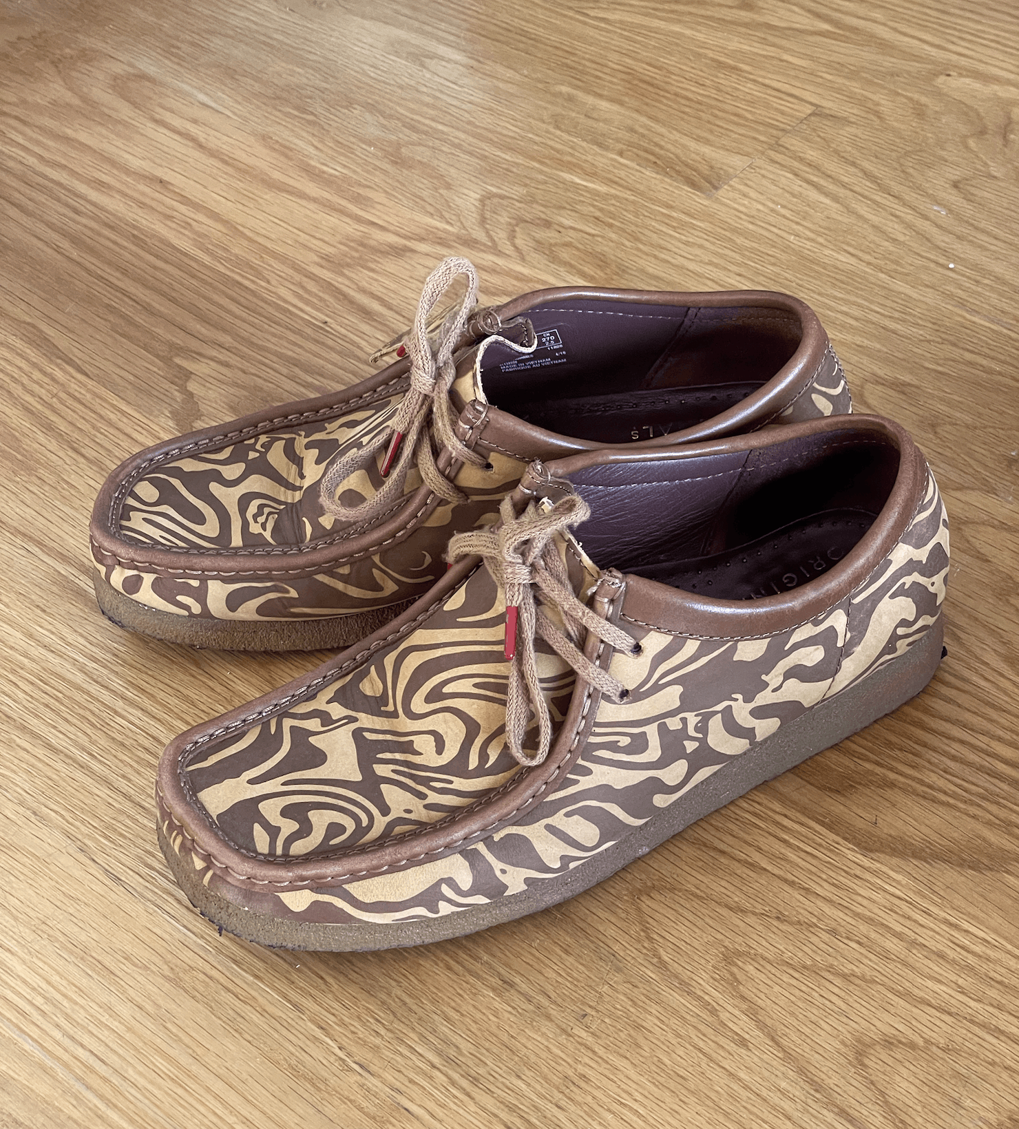 image of Clarks Originals Wallabee X Wu Tang - Brown Us10 Shoes, Men's