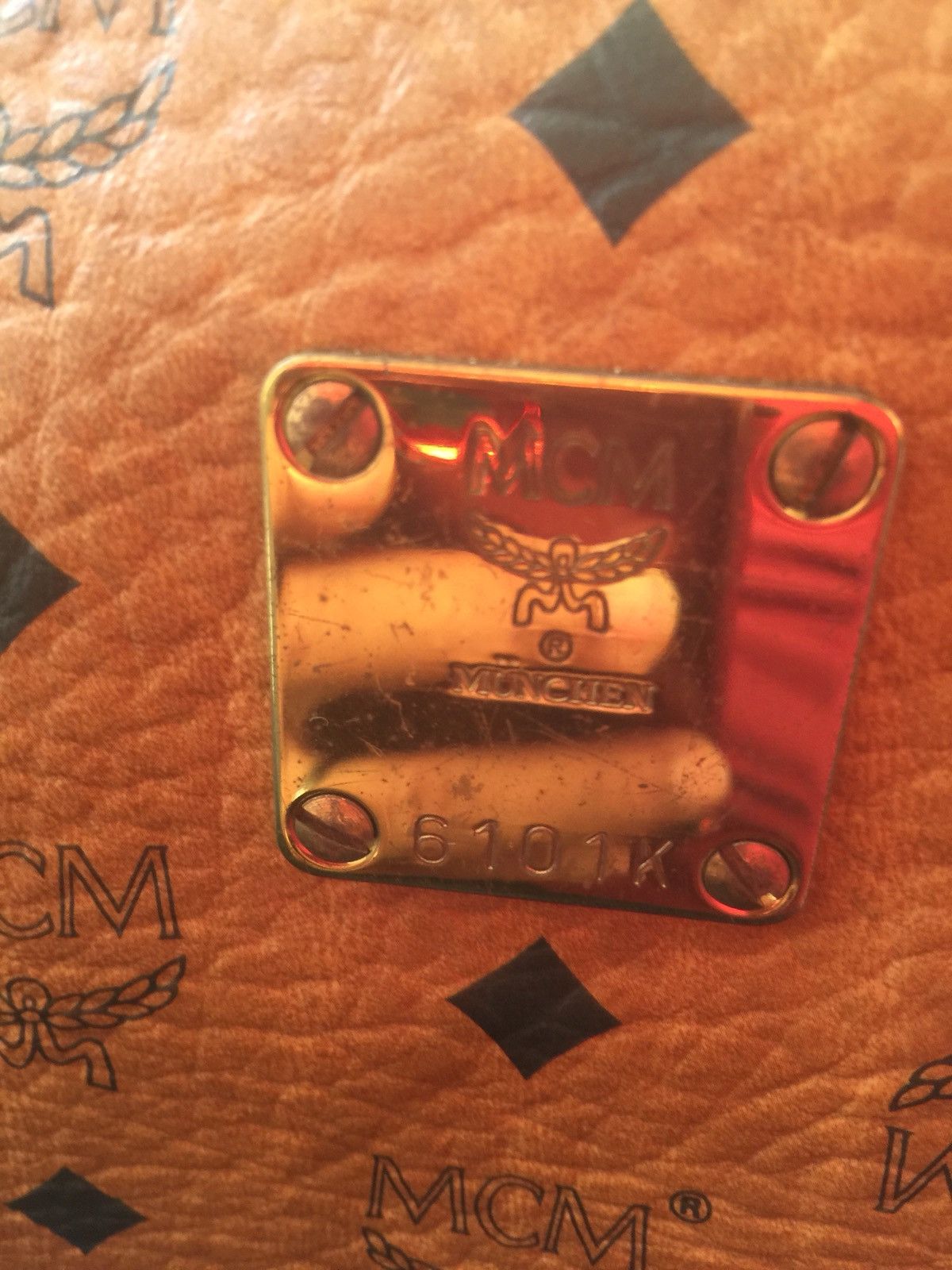 MCM × Vintage 💥delete💥MCMClucth bag Leather Bag riri made in Germany Size ONE SIZE - 6 Thumbnail