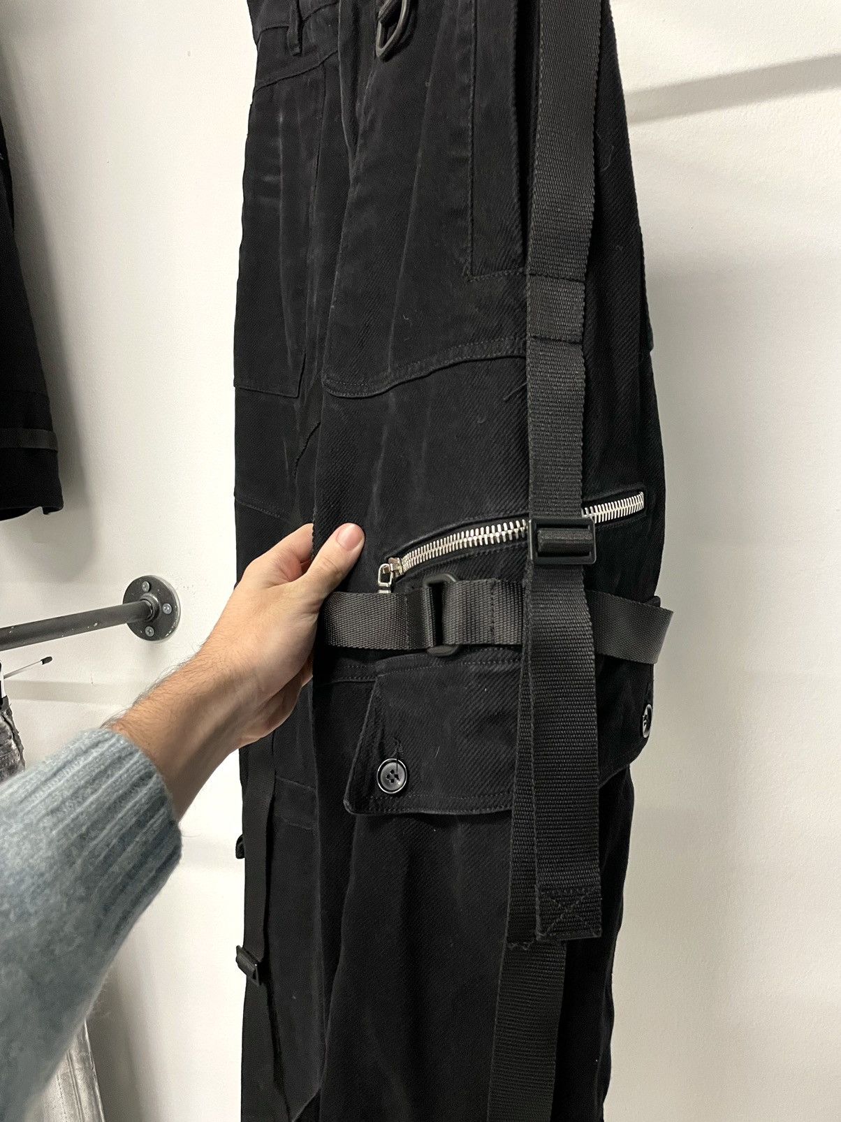 Dolce & Gabbana 2003 Bondage cargo pants runway archive military