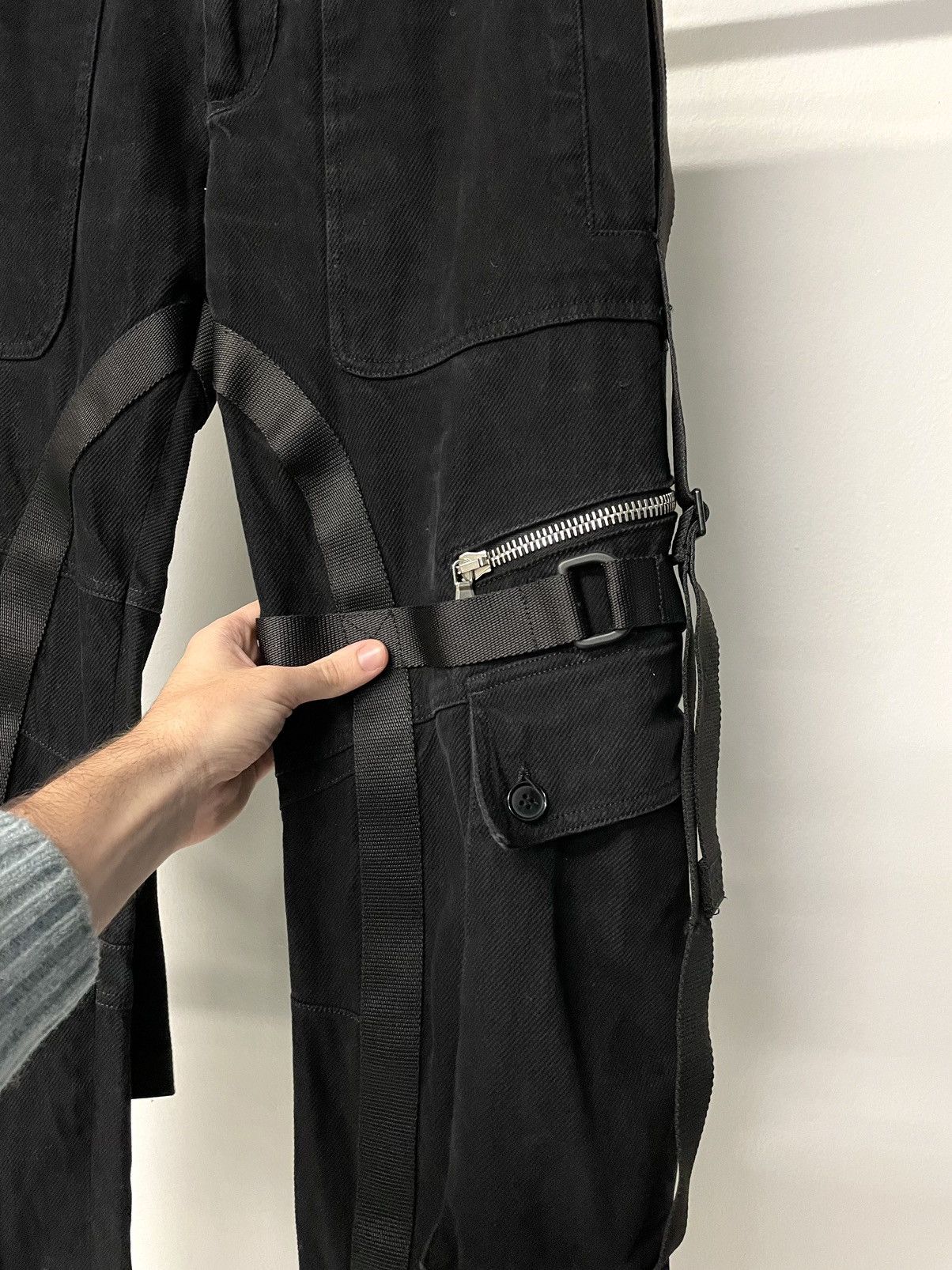 Dolce & Gabbana 2003 Bondage cargo pants runway archive military parachute Size US 32 / EU 48 - 12 Thumbnail