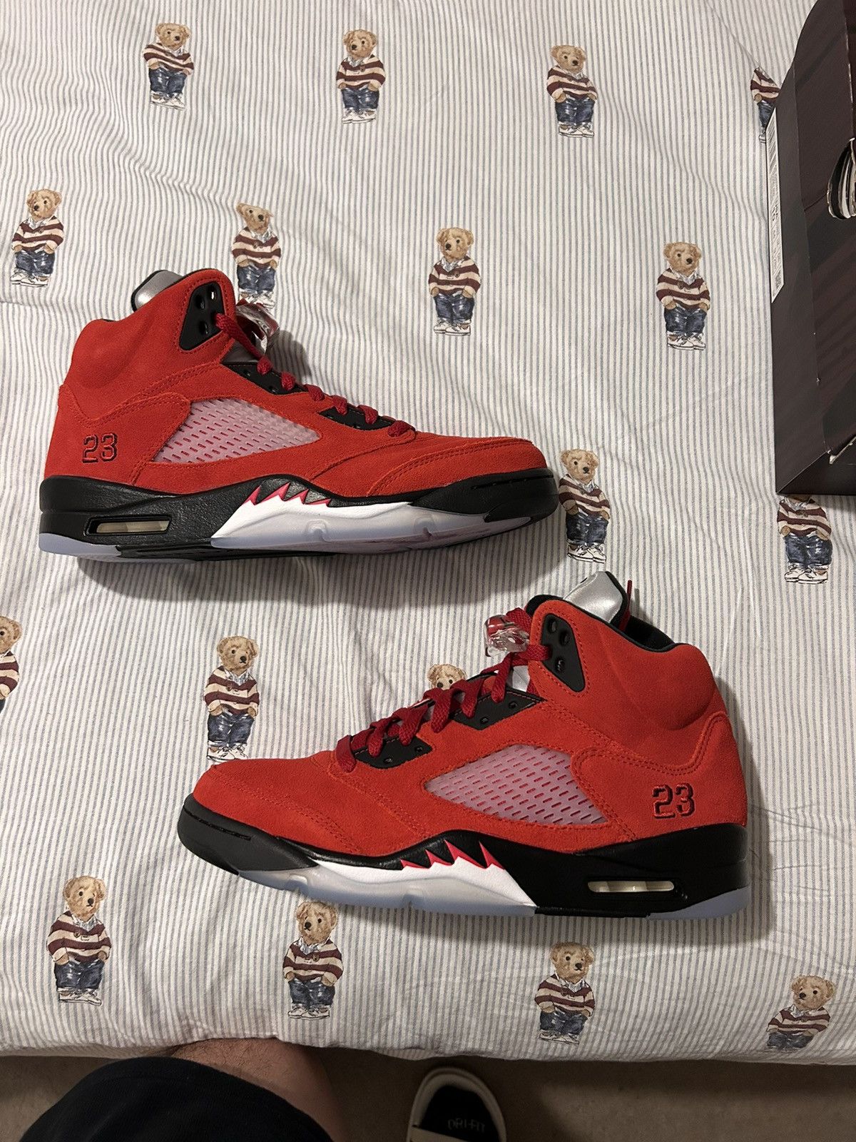 Raging bull 5s “toro bravo”