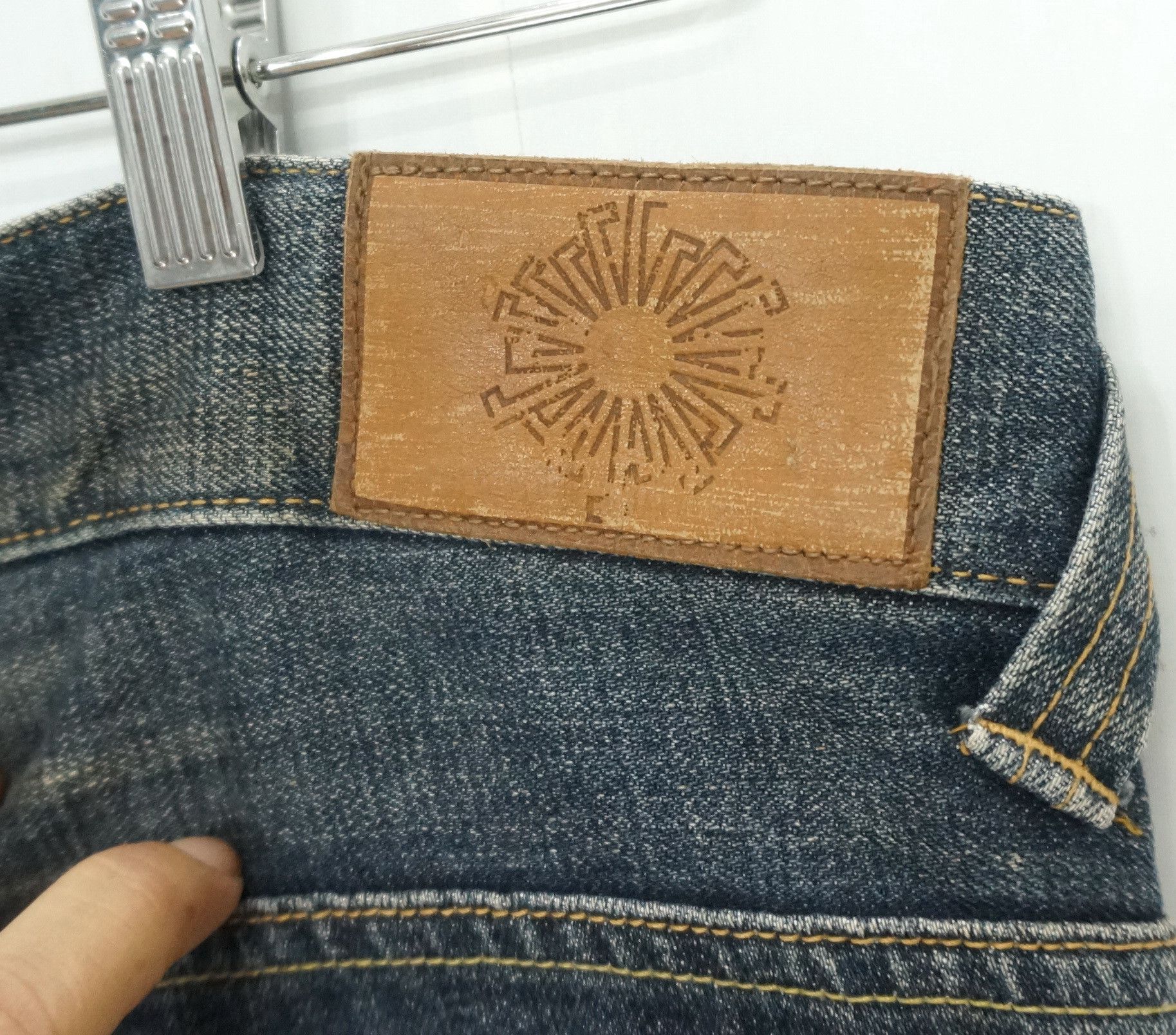 Tornado Mart Vintage 🔥 TORNADO MART Stained Flared Browned Off Jeans Size US 30 / EU 46 - 11 Thumbnail