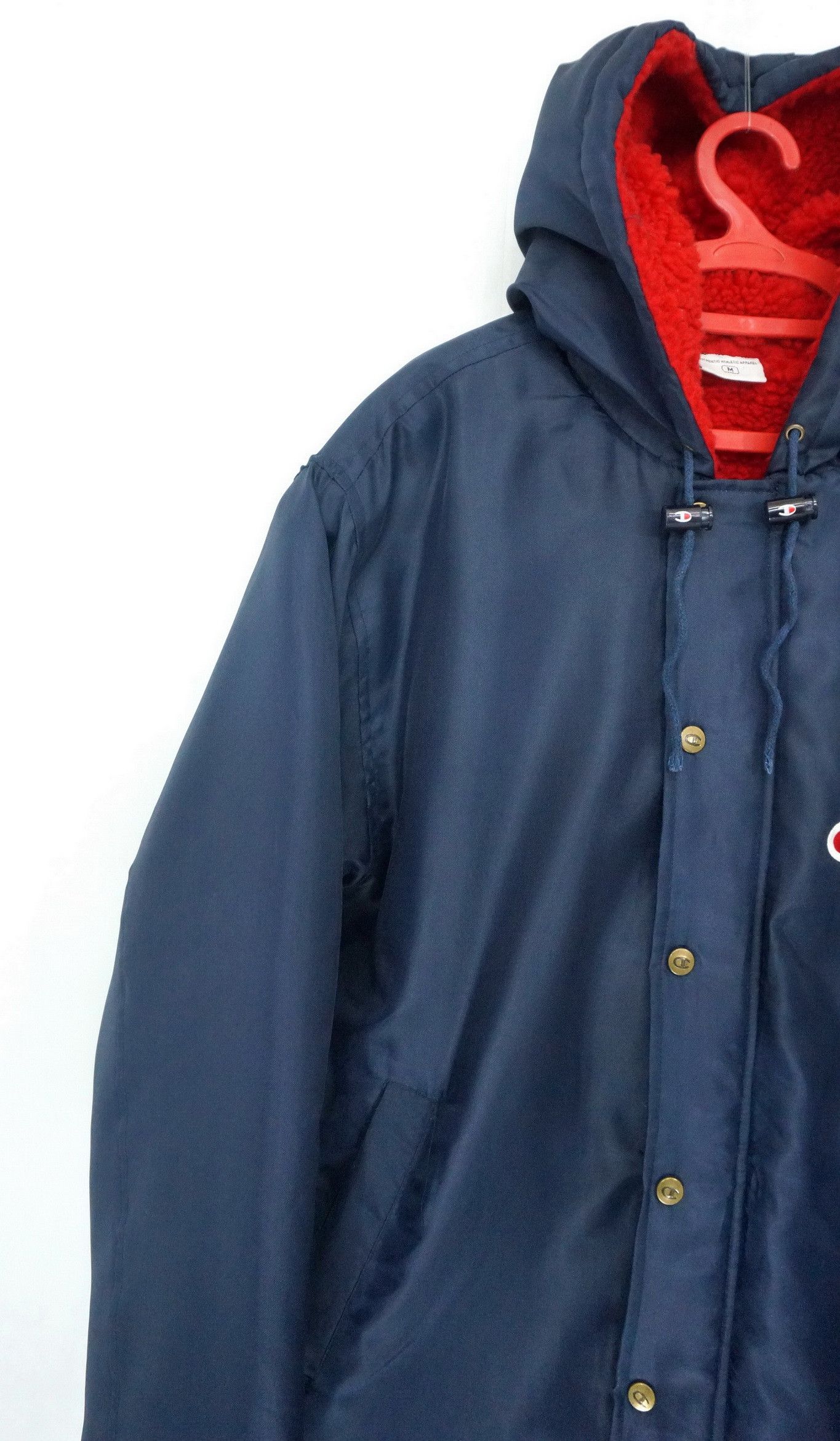 Champion Vintage CHAMPION Long Jacket Big Logo Embroidery Size US M / EU 48-50 / 2 - 4 Thumbnail