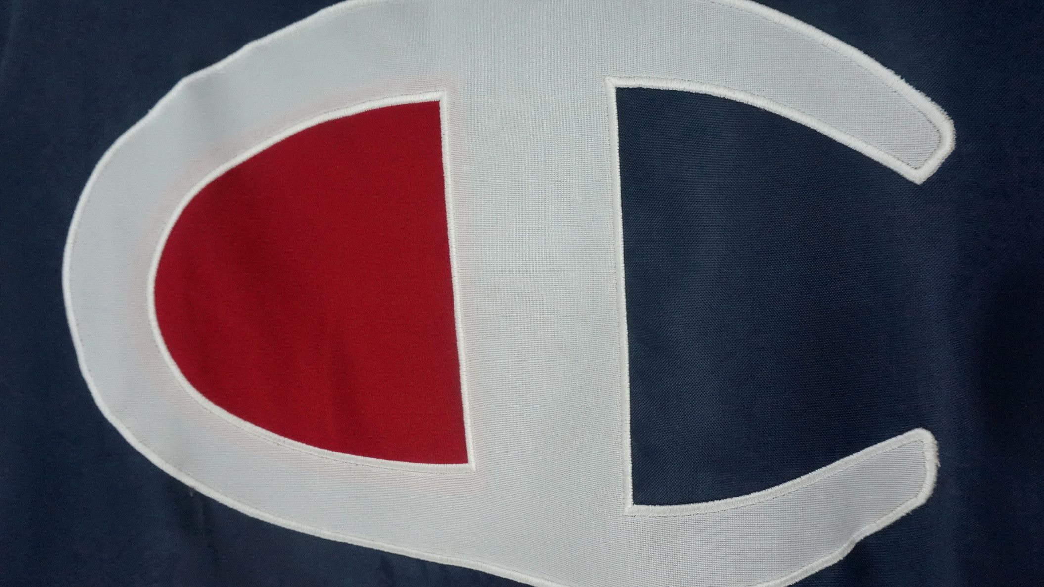 Champion Vintage CHAMPION Long Jacket Big Logo Embroidery Size US M / EU 48-50 / 2 - 9 Thumbnail
