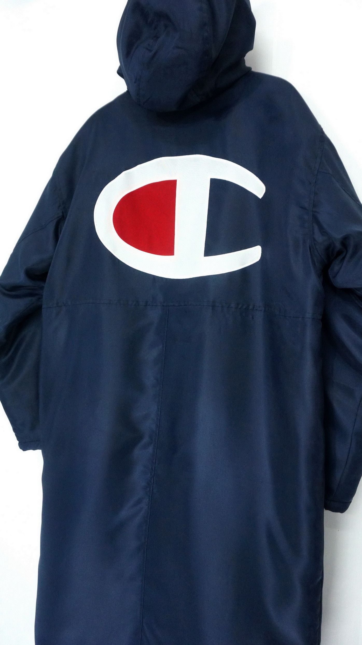 Champion Vintage CHAMPION Long Jacket Big Logo Embroidery Size US M / EU 48-50 / 2 - 3 Thumbnail
