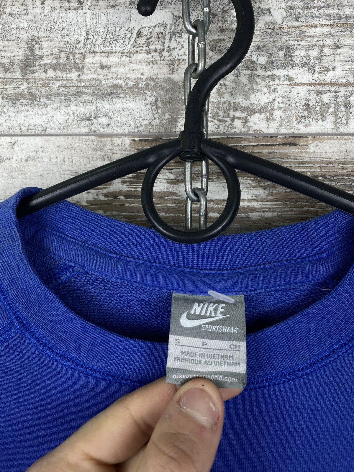 Nike Mens Vintage Nike swoosh sweatshirt rare y2k streetwear acg Size US S / EU 44-46 / 1 - 5 Thumbnail