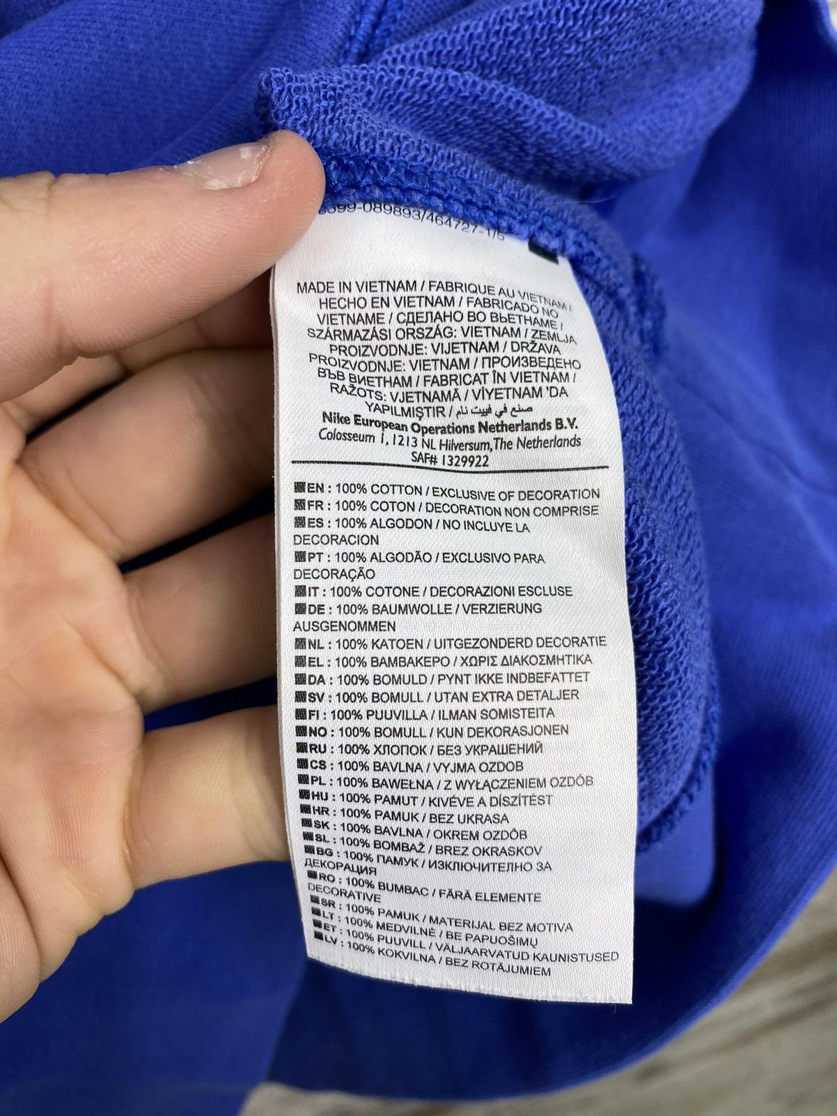Nike Mens Vintage Nike swoosh sweatshirt rare y2k streetwear acg Size US S / EU 44-46 / 1 - 6 Thumbnail
