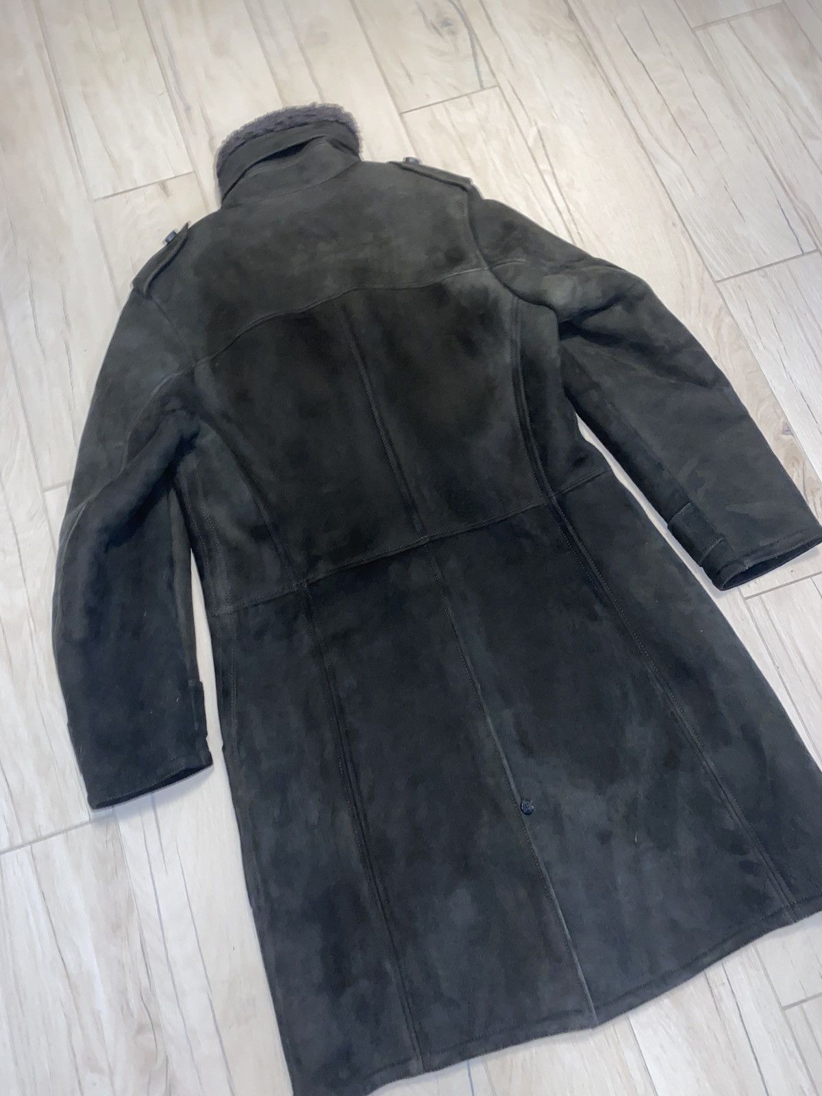 Gucci FW11 Gucci Khaki Green Shearling Heavy Coat Size US M / EU 48-50 / 2 - 11 Thumbnail