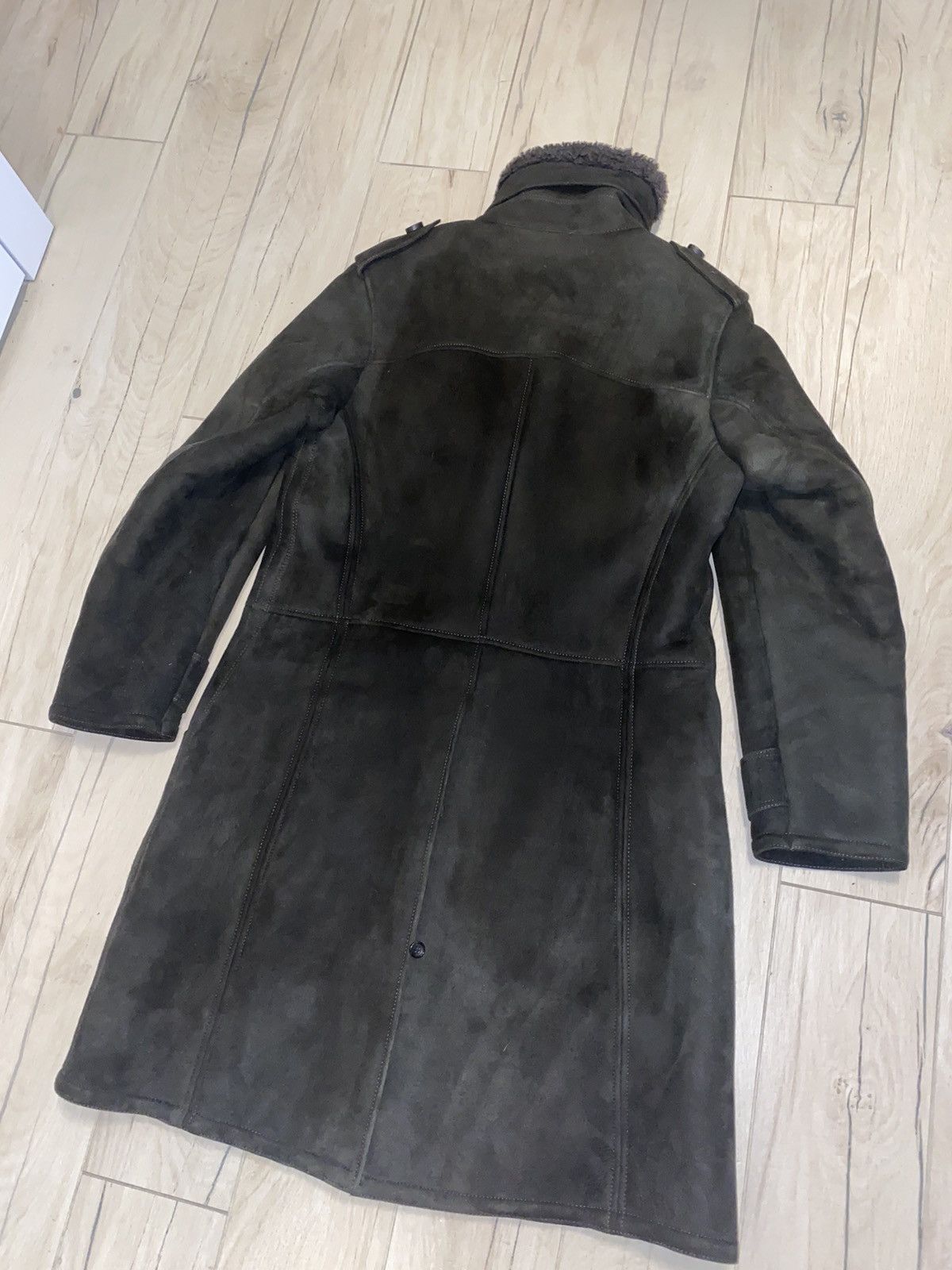 Gucci FW11 Gucci Khaki Green Shearling Heavy Coat Size US M / EU 48-50 / 2 - 10 Thumbnail
