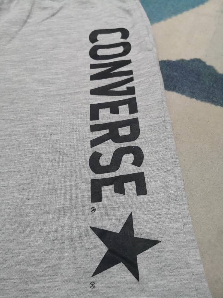 Converse Vintage Converse Big Spellout Shorts Size US 29 - 3 Thumbnail