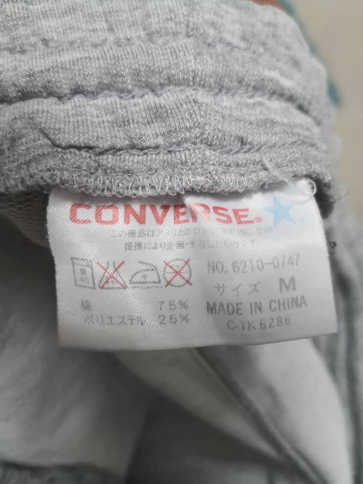 Converse Vintage Converse Big Spellout Shorts Size US 29 - 4 Thumbnail