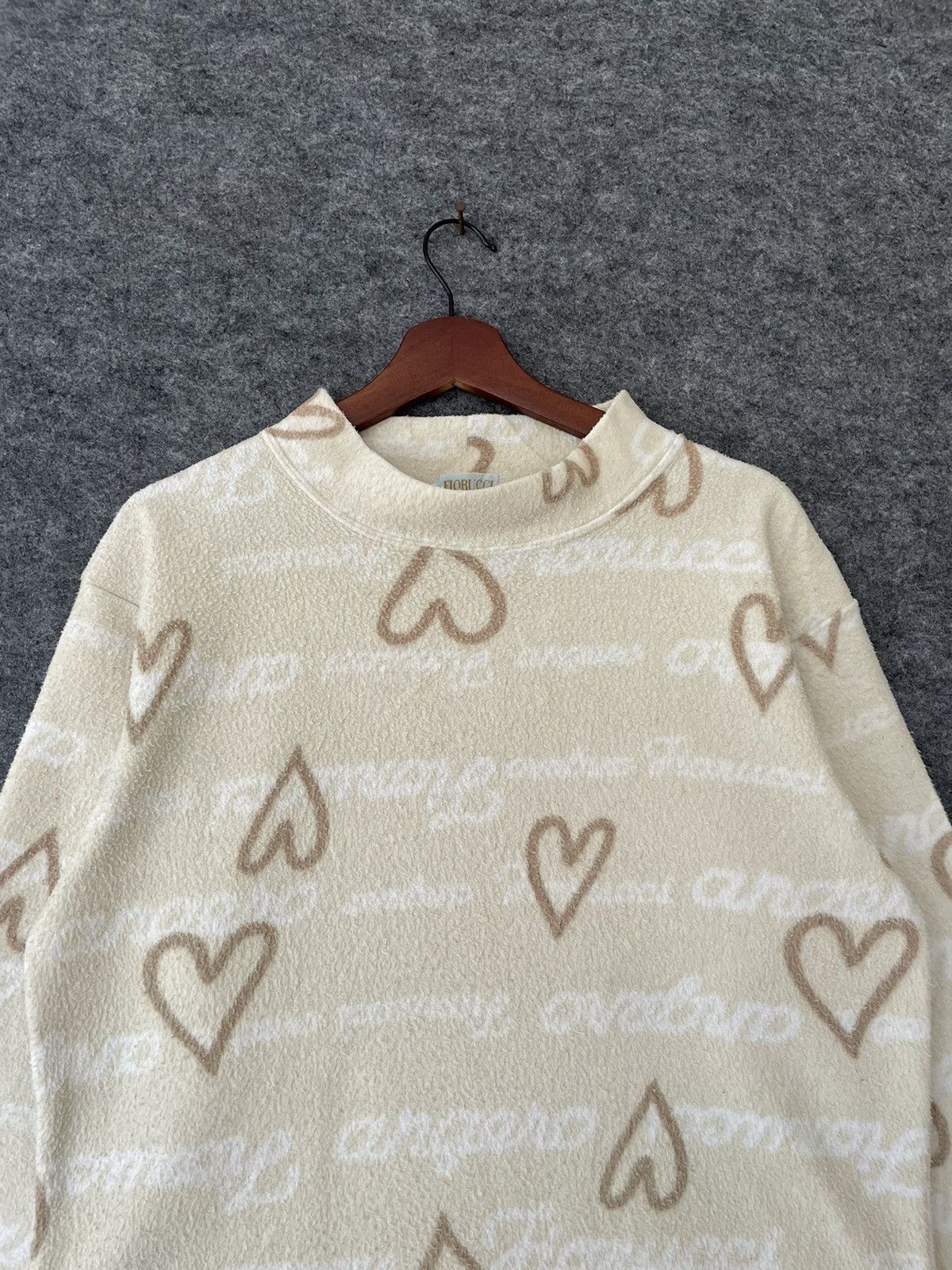 Fiorucci FIORUCCI ITALY OVERPRINTED SWEATSHIRT Size US L / EU 52-54 / 3 - 2 Thumbnail