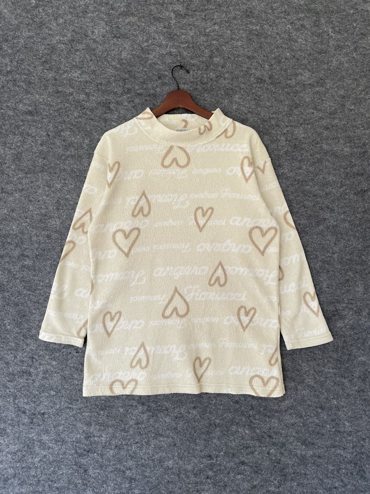 Fiorucci FIORUCCI ITALY OVERPRINTED SWEATSHIRT Size US L / EU 52-54 / 3 - 1 Thumbnail
