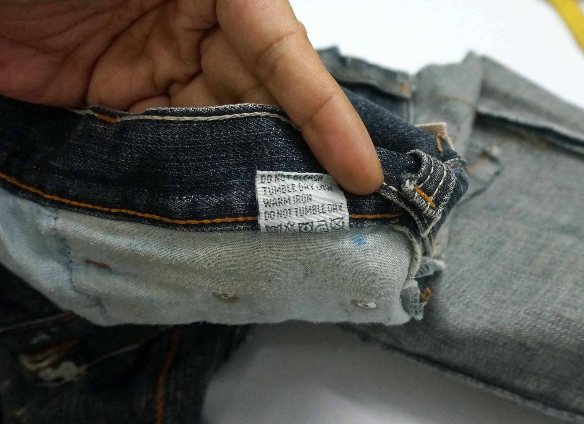 Japanese Brand SickVtg! DOLL Jeans Japan Distressed Fake Mud Worn Out Size US 28 / EU 44 - 22 Thumbnail
