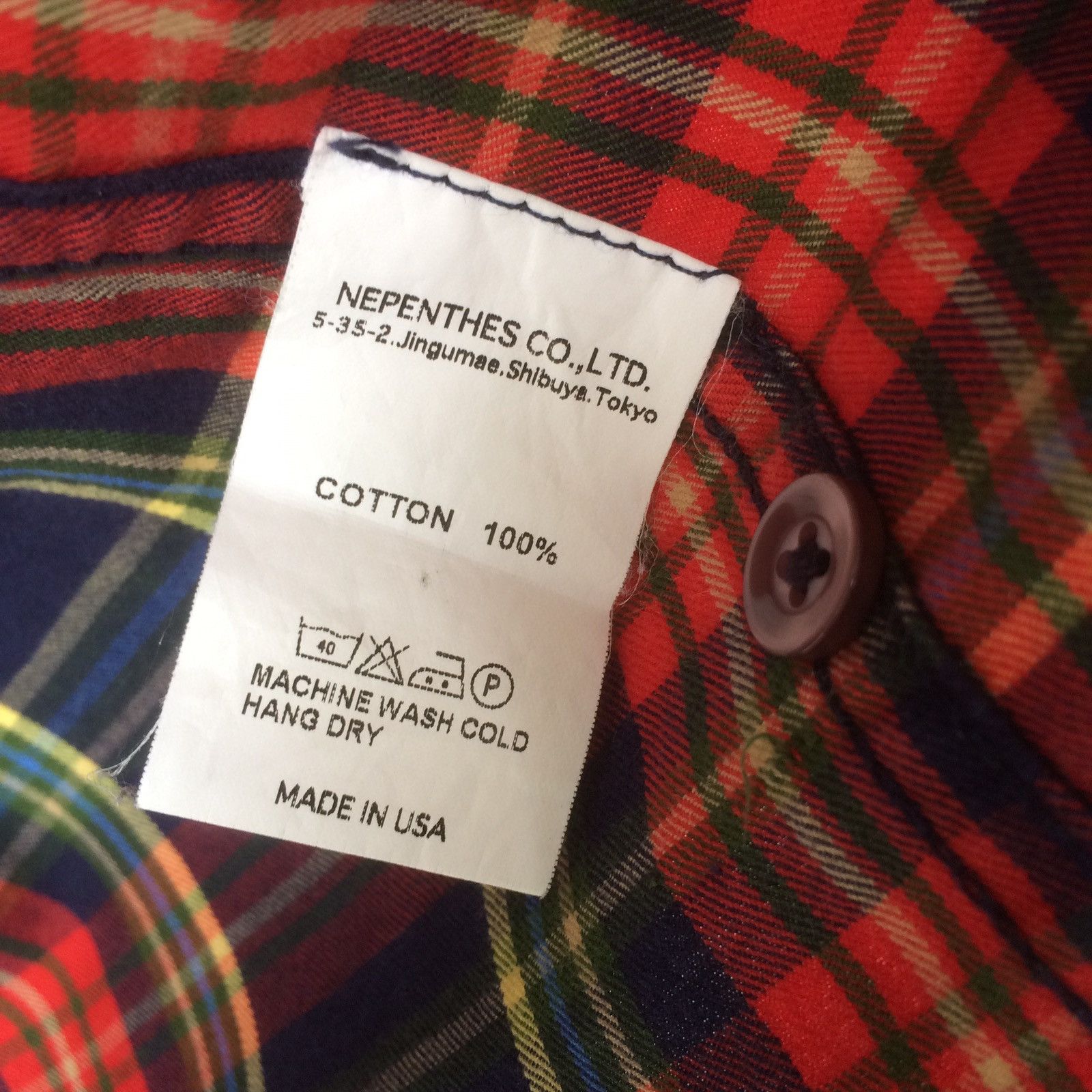 Engineered Garments × Needles × Nepenthes US Made Double Sided Pockets Western Shirt Cowboy Size US XS / EU 42 / 0 - 10 Thumbnail