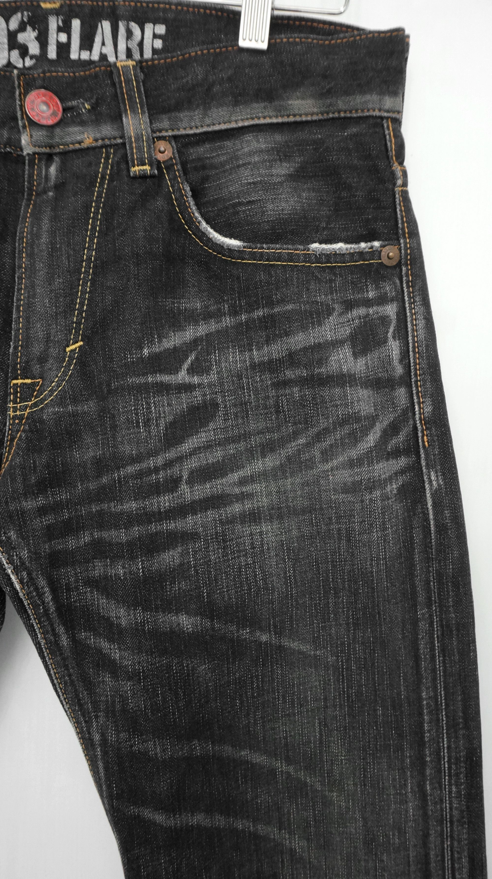 Edwin 🔥🔥 VINTAGE EDWIN MADE IN JAPAN 503 FLARED JEANS Size US 32 / EU 48 - 6 Thumbnail