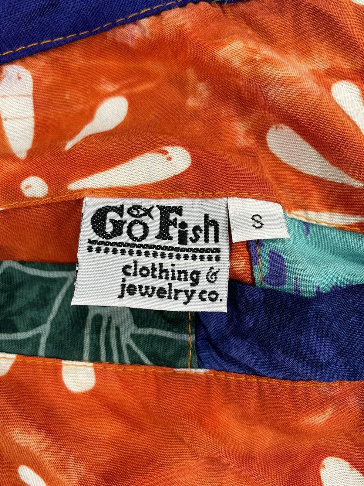 Vintage Vintage Go Fish Patchwork Jacket Size US S / EU 44-46 / 1 - 3 Thumbnail