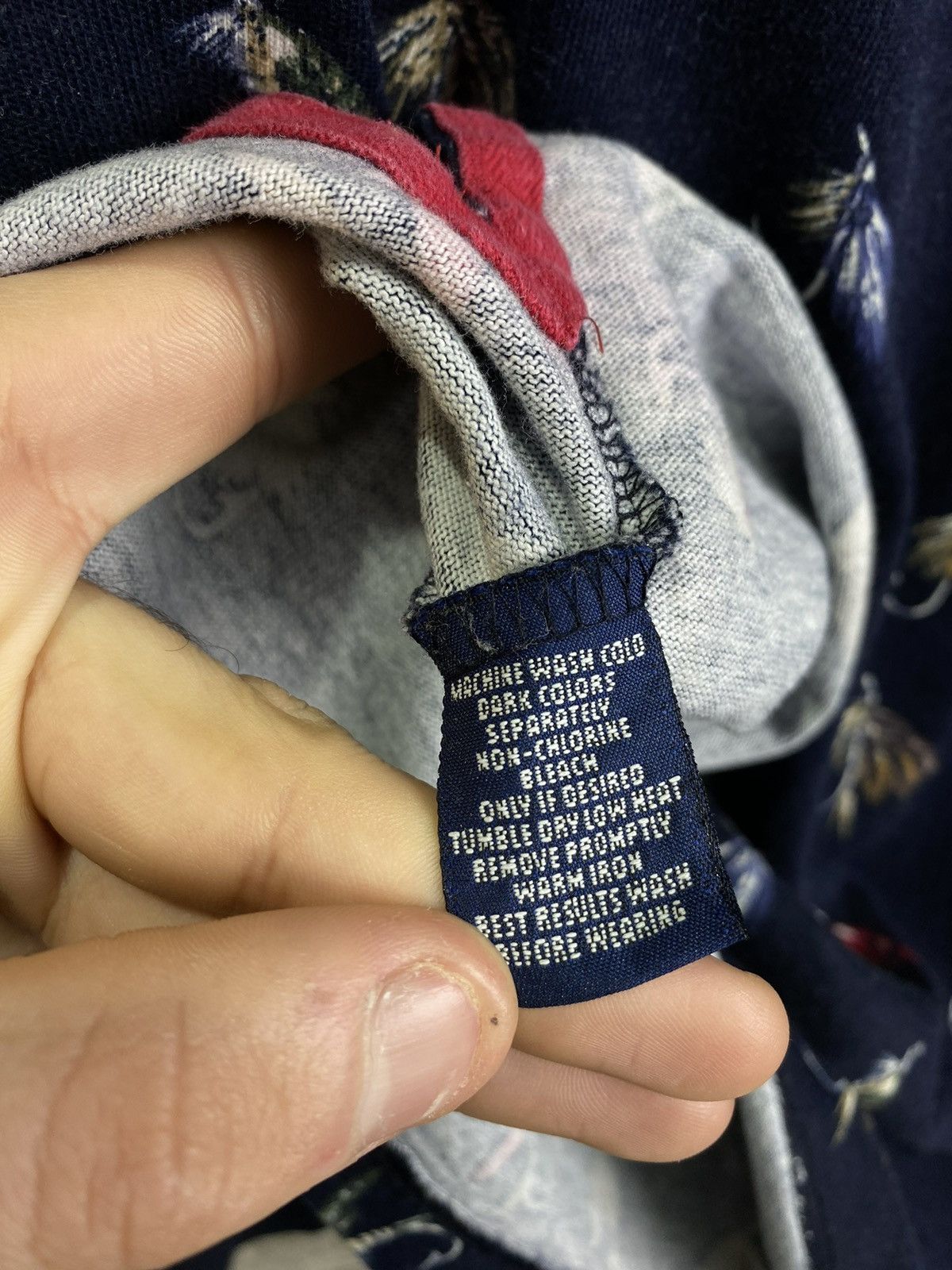 Chaps Ralph Lauren × Vintage Mens Vintage Chaps Ralph Lauren monogram Longsleeve tshirt Size US M / EU 48-50 / 2 - 11 Thumbnail