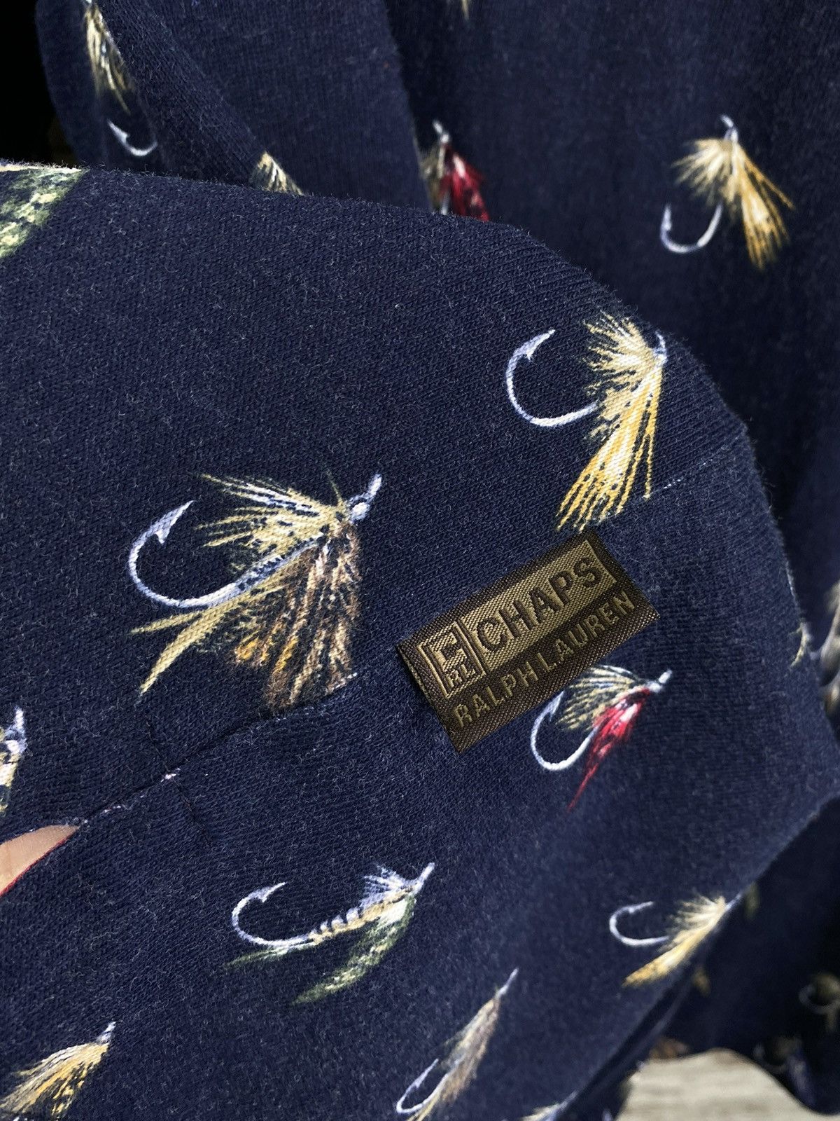 Chaps Ralph Lauren × Vintage Mens Vintage Chaps Ralph Lauren monogram Longsleeve tshirt Size US M / EU 48-50 / 2 - 12 Thumbnail