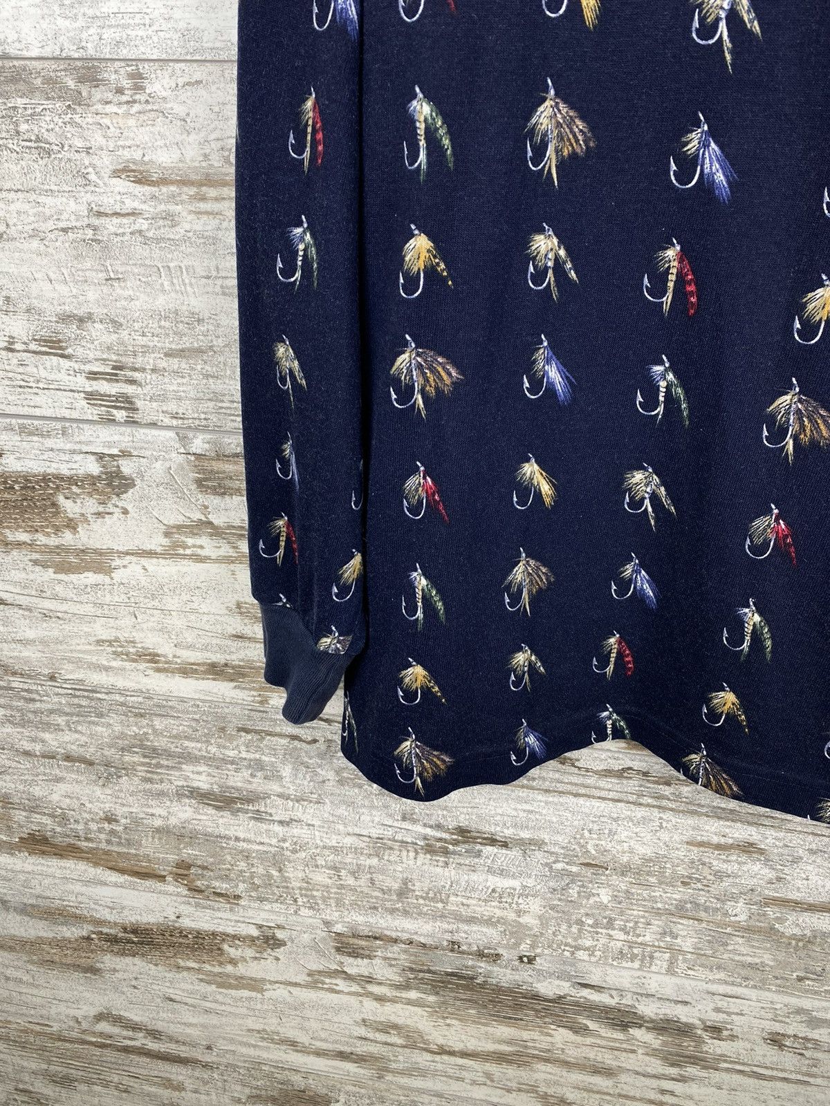 Chaps Ralph Lauren × Vintage Mens Vintage Chaps Ralph Lauren monogram Longsleeve tshirt Size US M / EU 48-50 / 2 - 4 Thumbnail