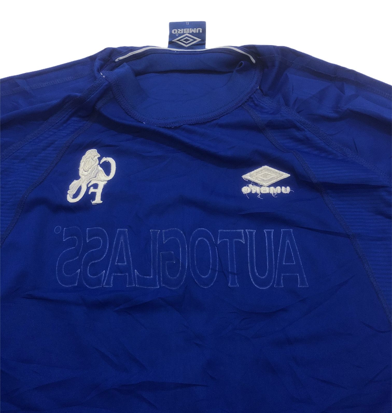 Chelsea Soccer × Umbro Vintage Umbro Autoglass Chelsea Football Club Size US XL / EU 56 / 4 - 9 Thumbnail